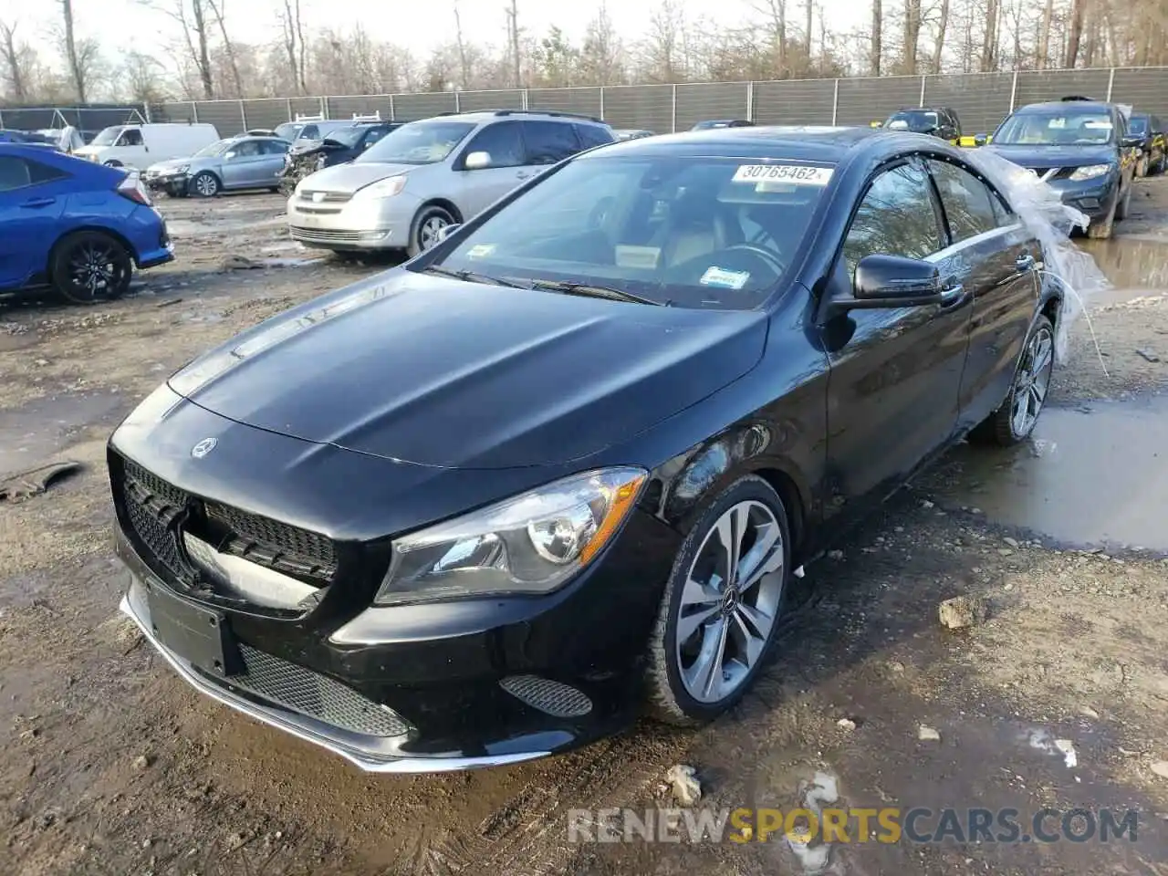 2 Photograph of a damaged car WDDSJ4GB2KN725101 MERCEDES-BENZ CLA-CLASS 2019