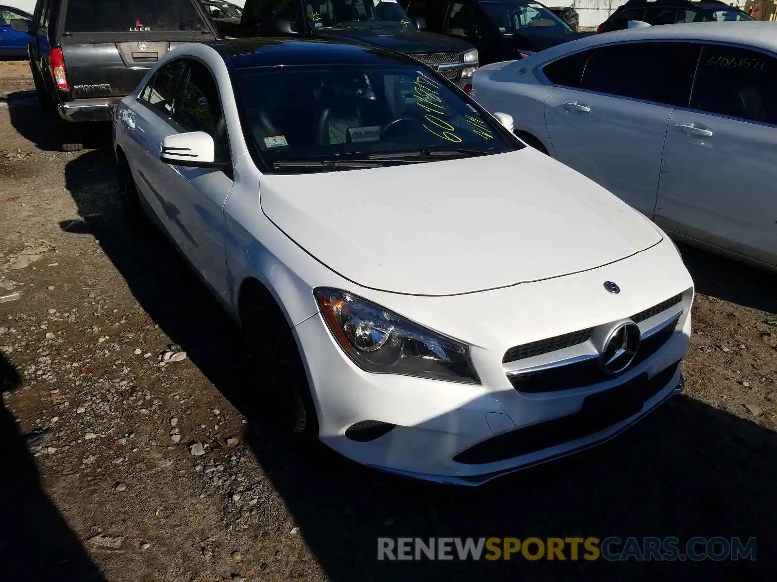 1 Photograph of a damaged car WDDSJ4GB2KN727415 MERCEDES-BENZ CLA-CLASS 2019