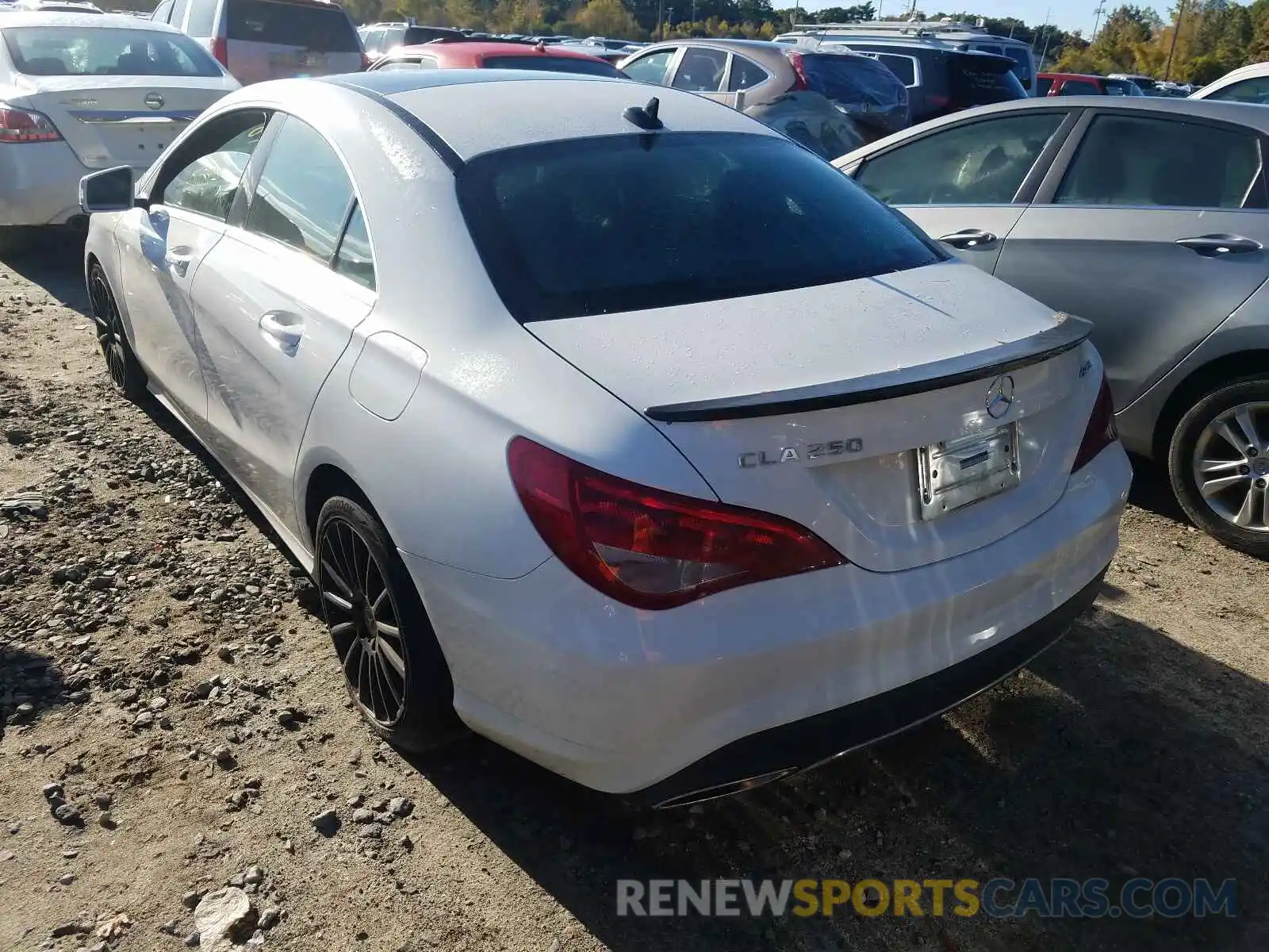 3 Photograph of a damaged car WDDSJ4GB2KN727415 MERCEDES-BENZ CLA-CLASS 2019