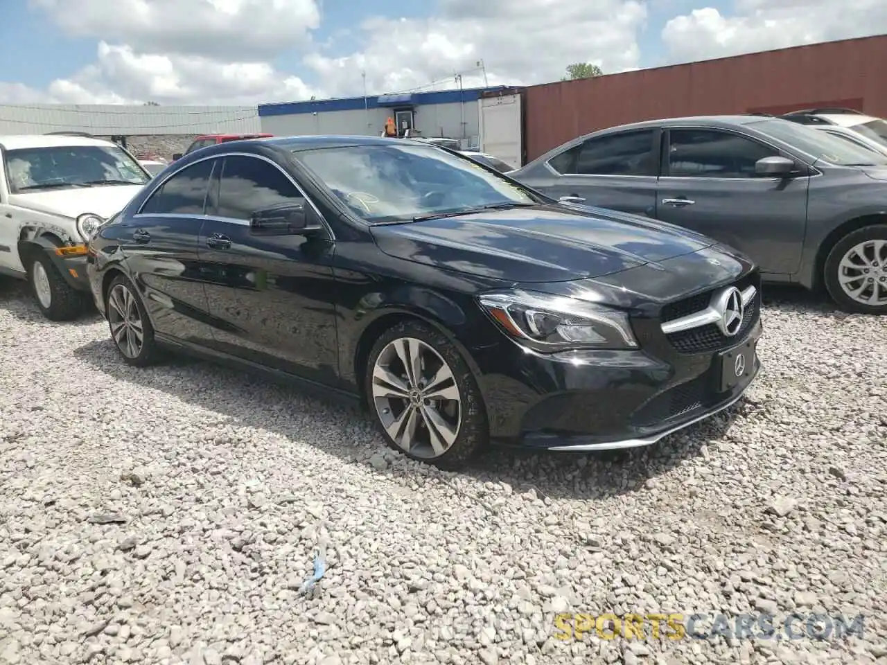 1 Photograph of a damaged car WDDSJ4GB2KN740620 MERCEDES-BENZ CLA-CLASS 2019