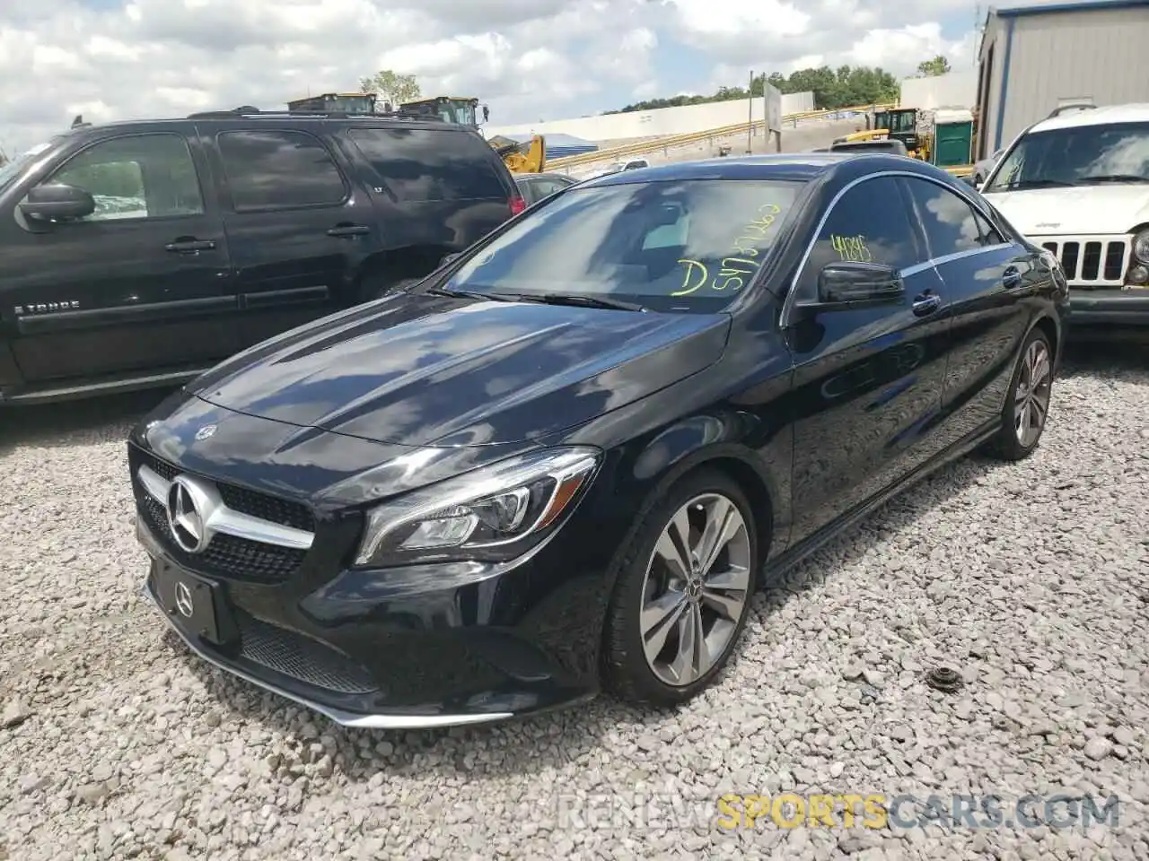 2 Photograph of a damaged car WDDSJ4GB2KN740620 MERCEDES-BENZ CLA-CLASS 2019