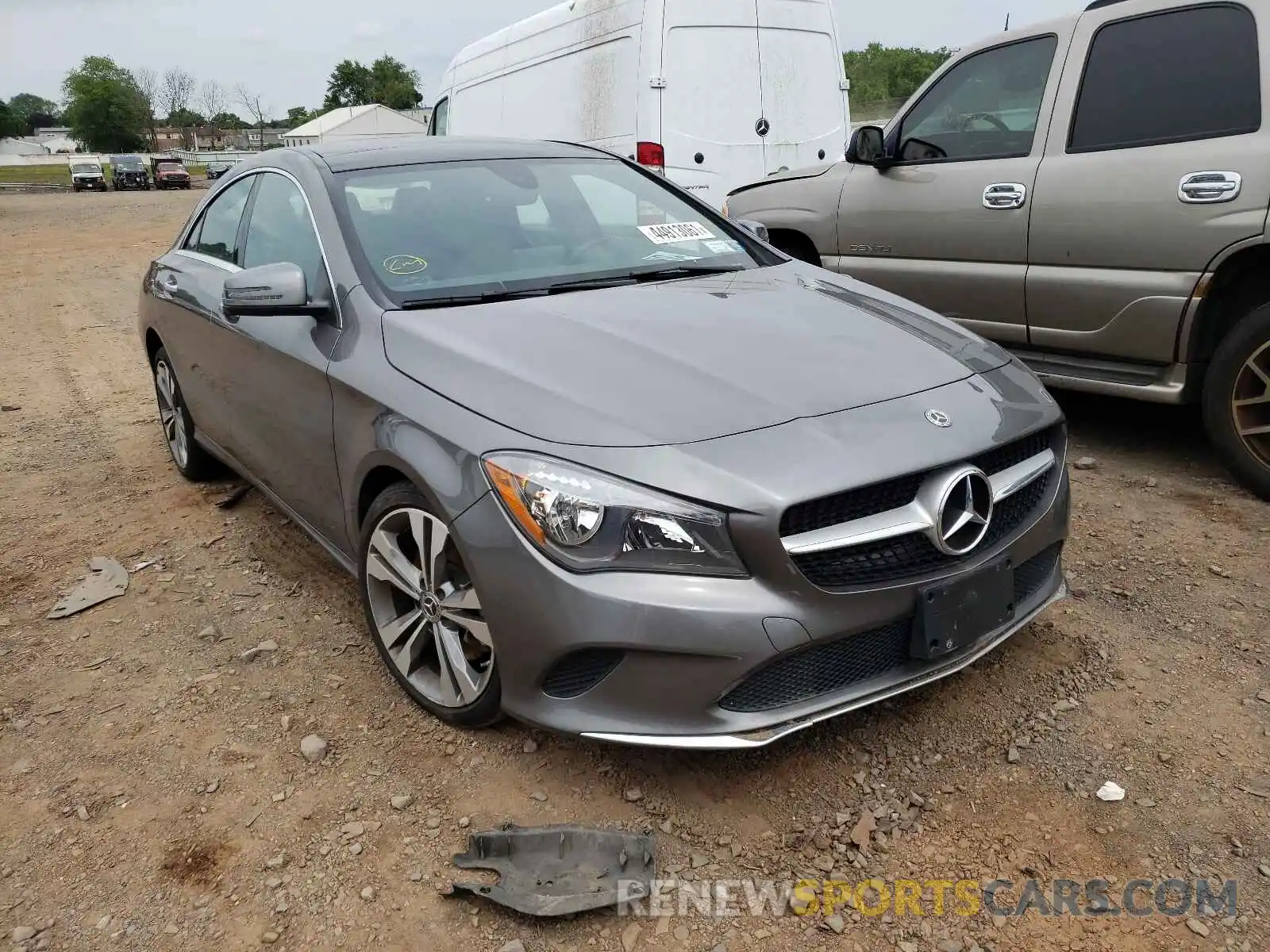 1 Photograph of a damaged car WDDSJ4GB2KN753898 MERCEDES-BENZ CLA-CLASS 2019