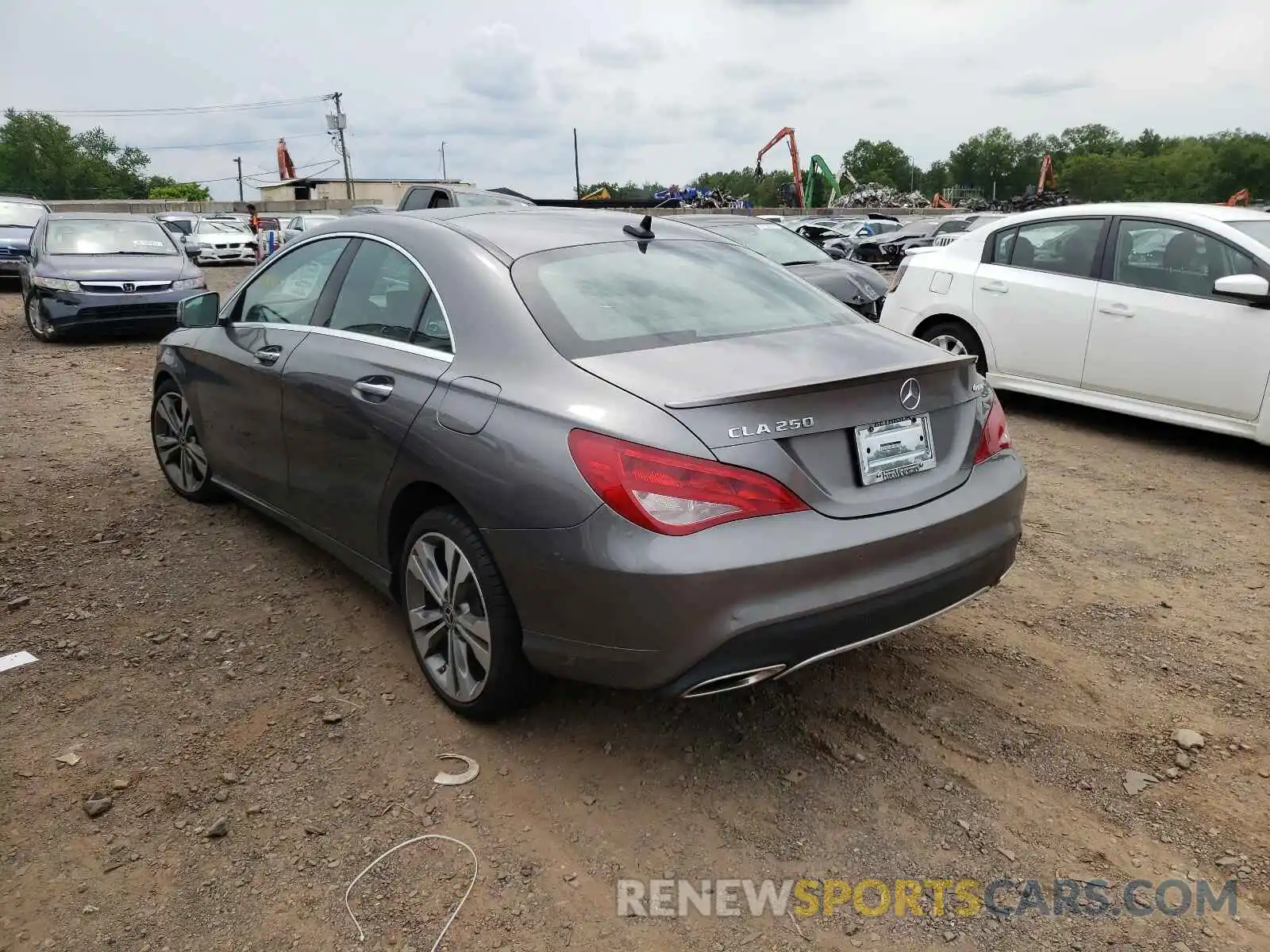 3 Photograph of a damaged car WDDSJ4GB2KN753898 MERCEDES-BENZ CLA-CLASS 2019