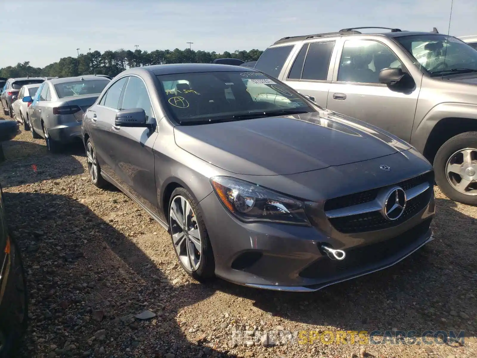 1 Photograph of a damaged car WDDSJ4GB3KN727780 MERCEDES-BENZ CLA-CLASS 2019