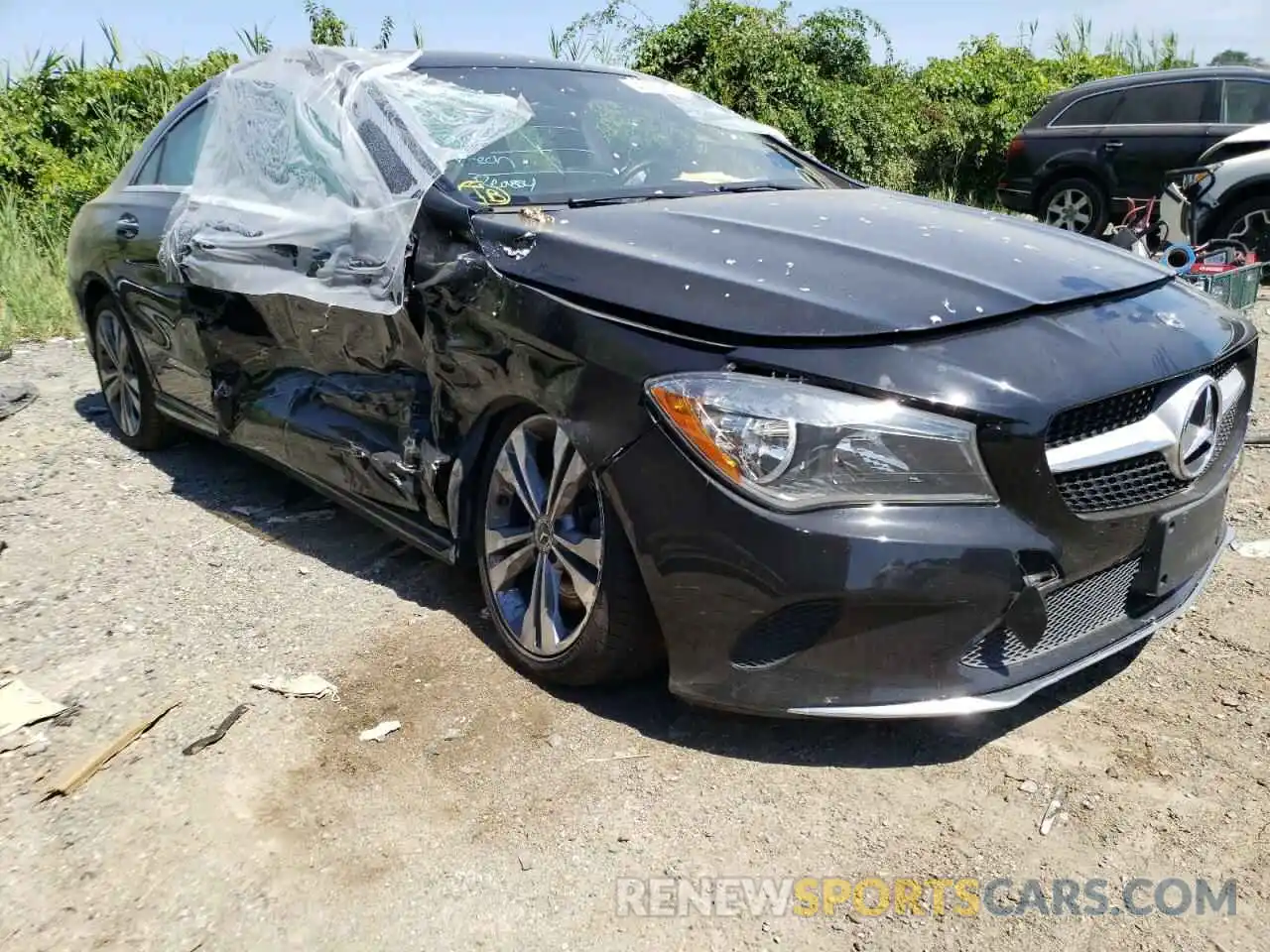 1 Photograph of a damaged car WDDSJ4GB3KN752212 MERCEDES-BENZ CLA-CLASS 2019