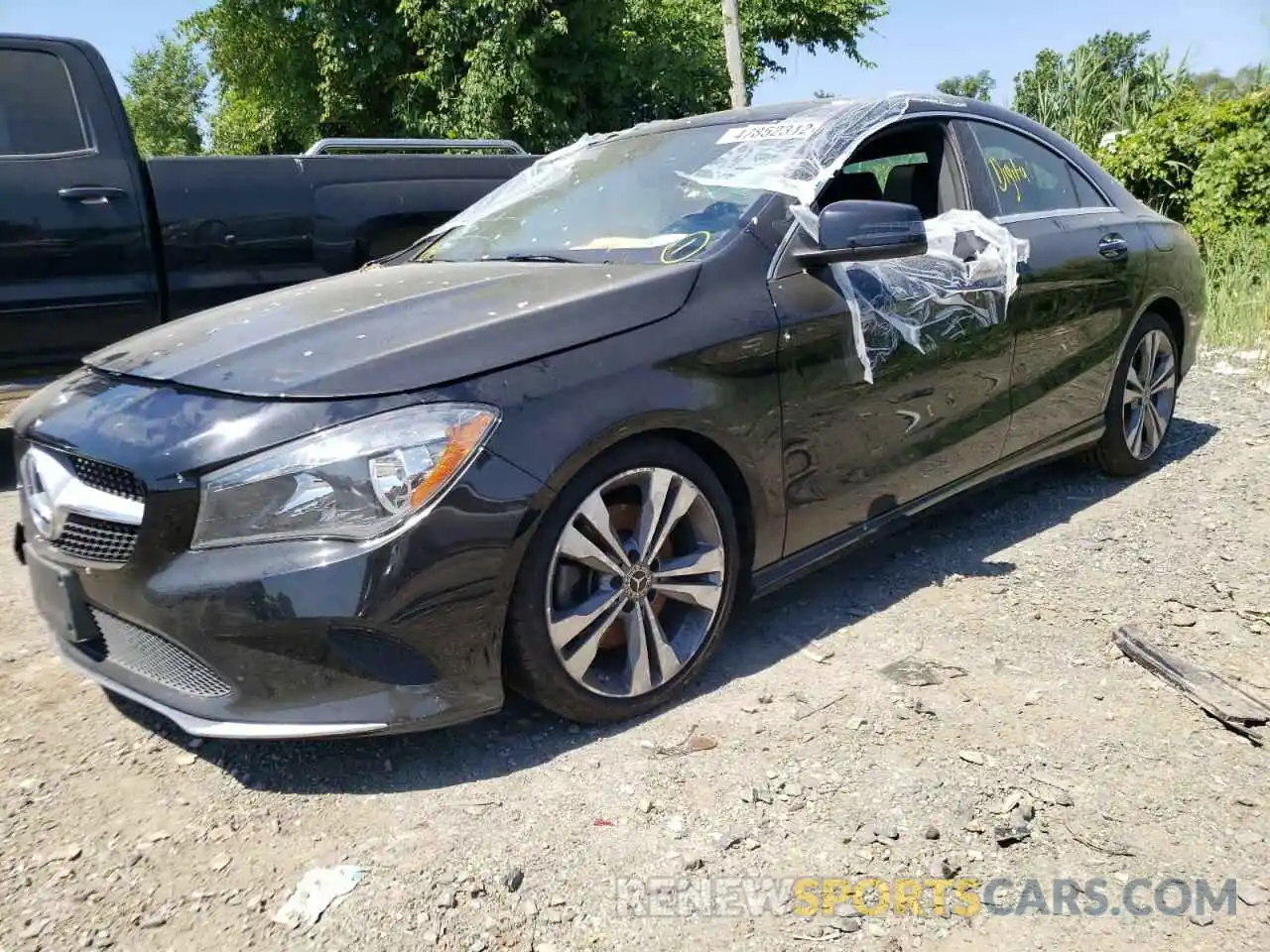 2 Photograph of a damaged car WDDSJ4GB3KN752212 MERCEDES-BENZ CLA-CLASS 2019