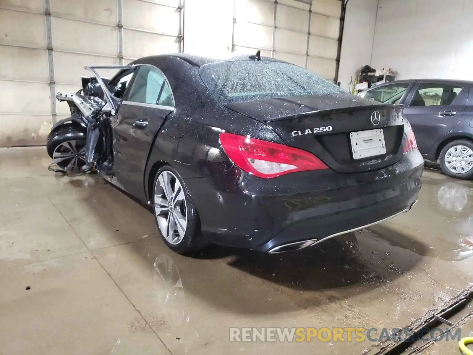 3 Photograph of a damaged car WDDSJ4GB3KN761038 MERCEDES-BENZ CLA-CLASS 2019