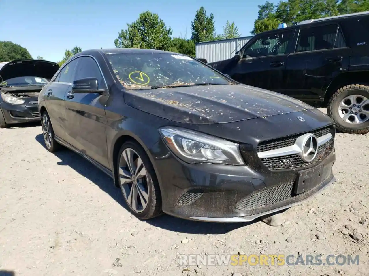 1 Photograph of a damaged car WDDSJ4GB3KN762920 MERCEDES-BENZ CLA-CLASS 2019