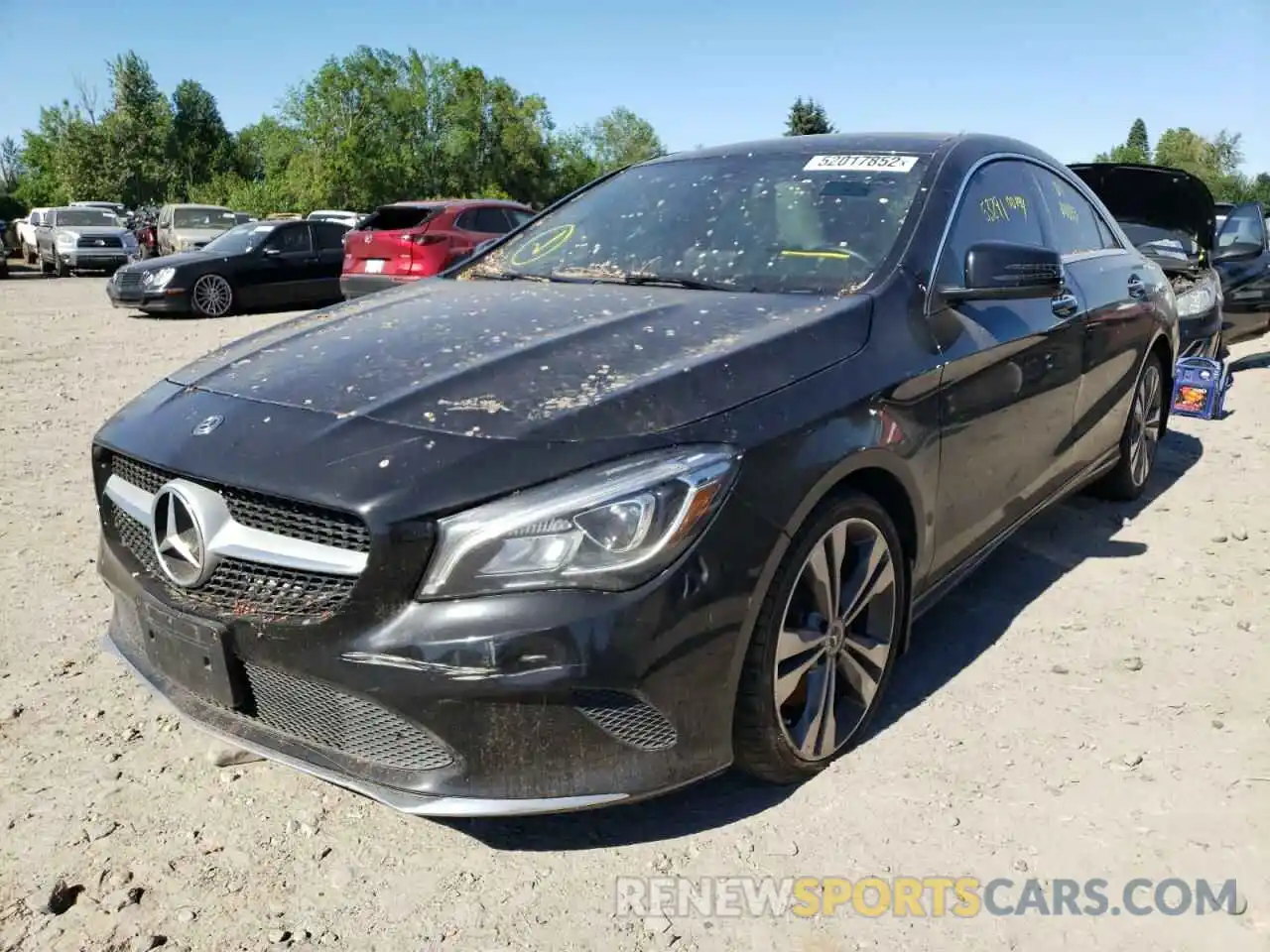 2 Photograph of a damaged car WDDSJ4GB3KN762920 MERCEDES-BENZ CLA-CLASS 2019