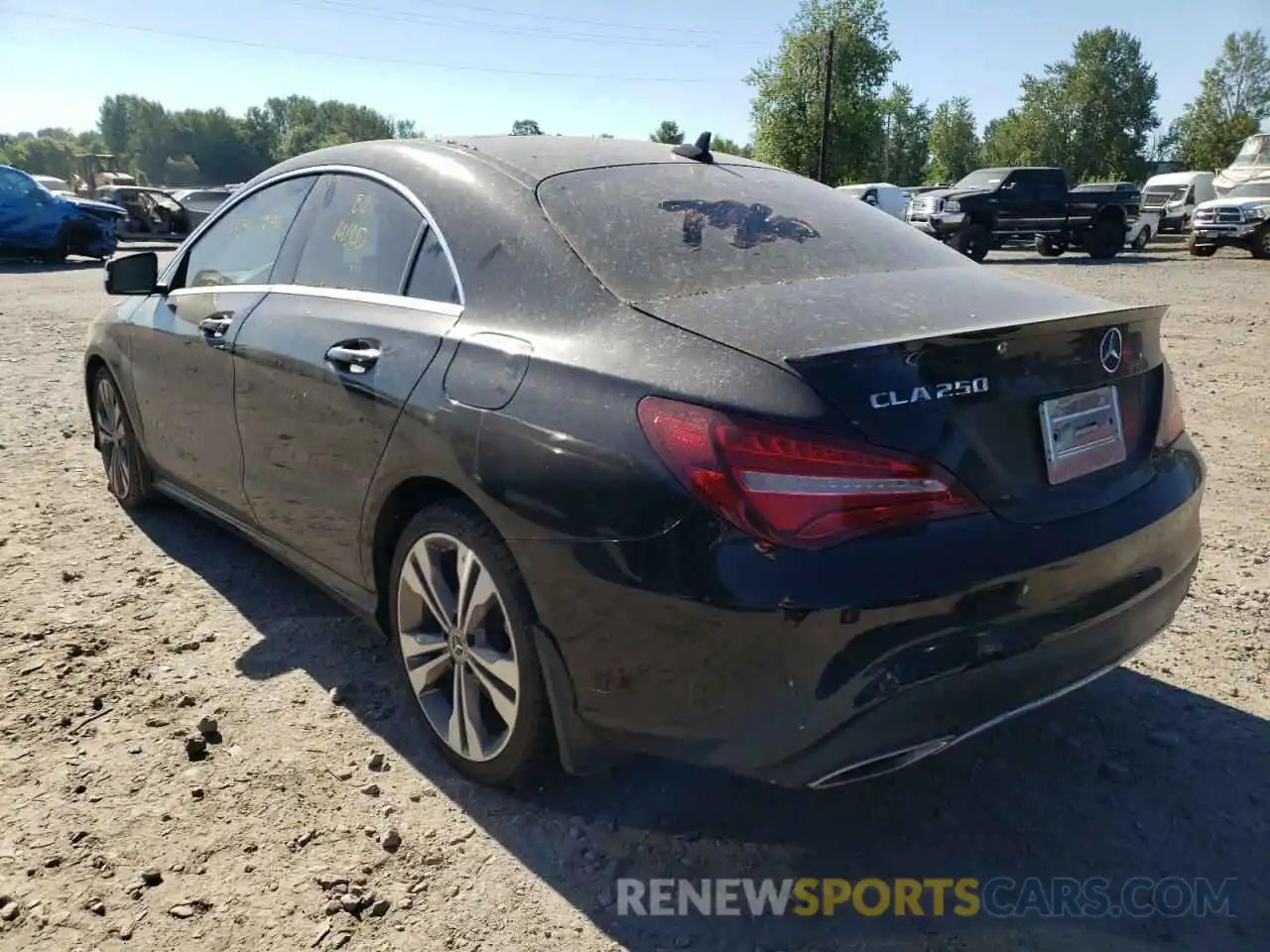 3 Photograph of a damaged car WDDSJ4GB3KN762920 MERCEDES-BENZ CLA-CLASS 2019