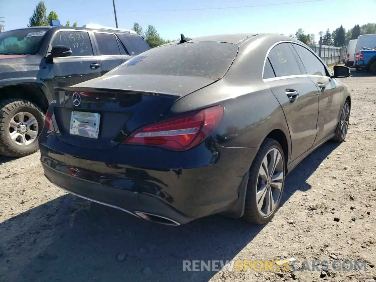 4 Photograph of a damaged car WDDSJ4GB3KN762920 MERCEDES-BENZ CLA-CLASS 2019