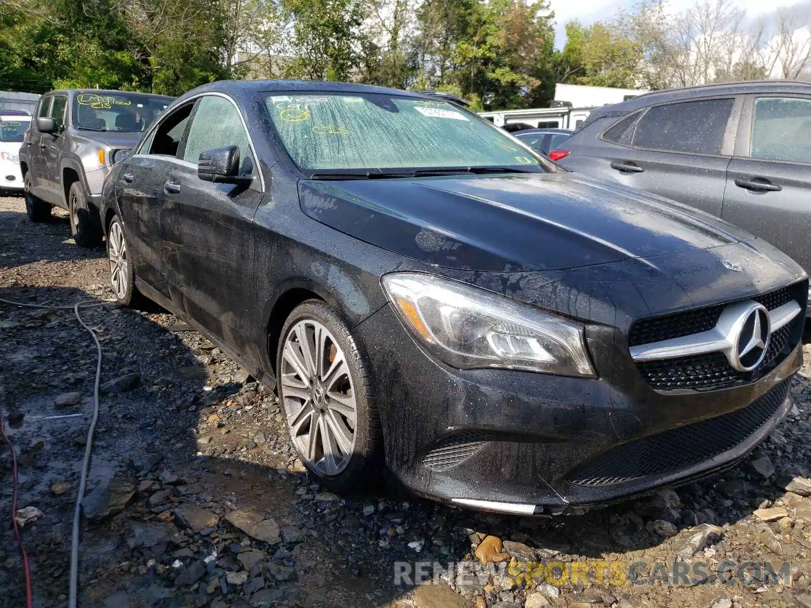 1 Photograph of a damaged car WDDSJ4GB3KN764831 MERCEDES-BENZ CLA-CLASS 2019