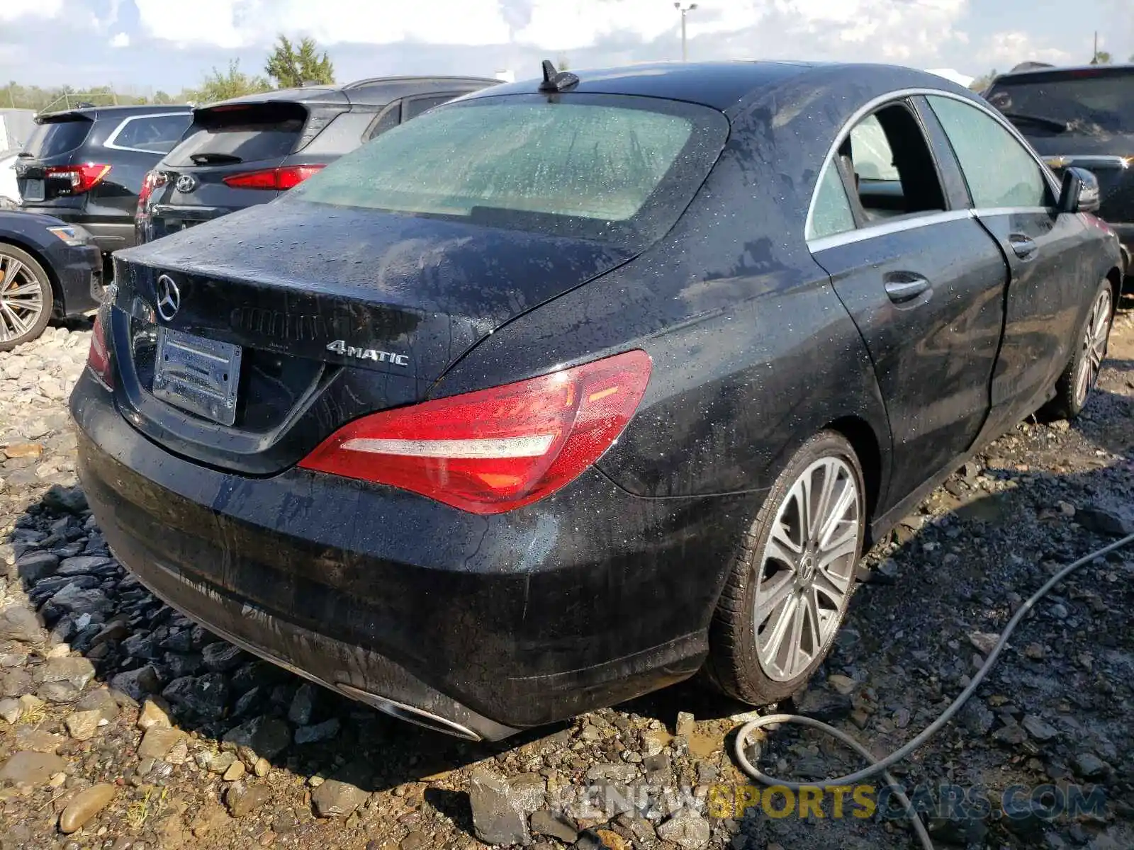 4 Photograph of a damaged car WDDSJ4GB3KN764831 MERCEDES-BENZ CLA-CLASS 2019