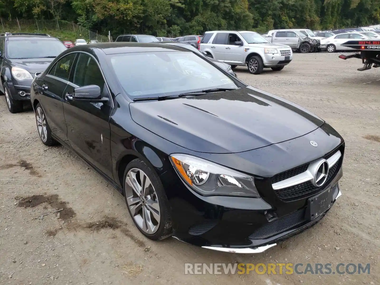 1 Photograph of a damaged car WDDSJ4GB3KN774713 MERCEDES-BENZ CLA-CLASS 2019