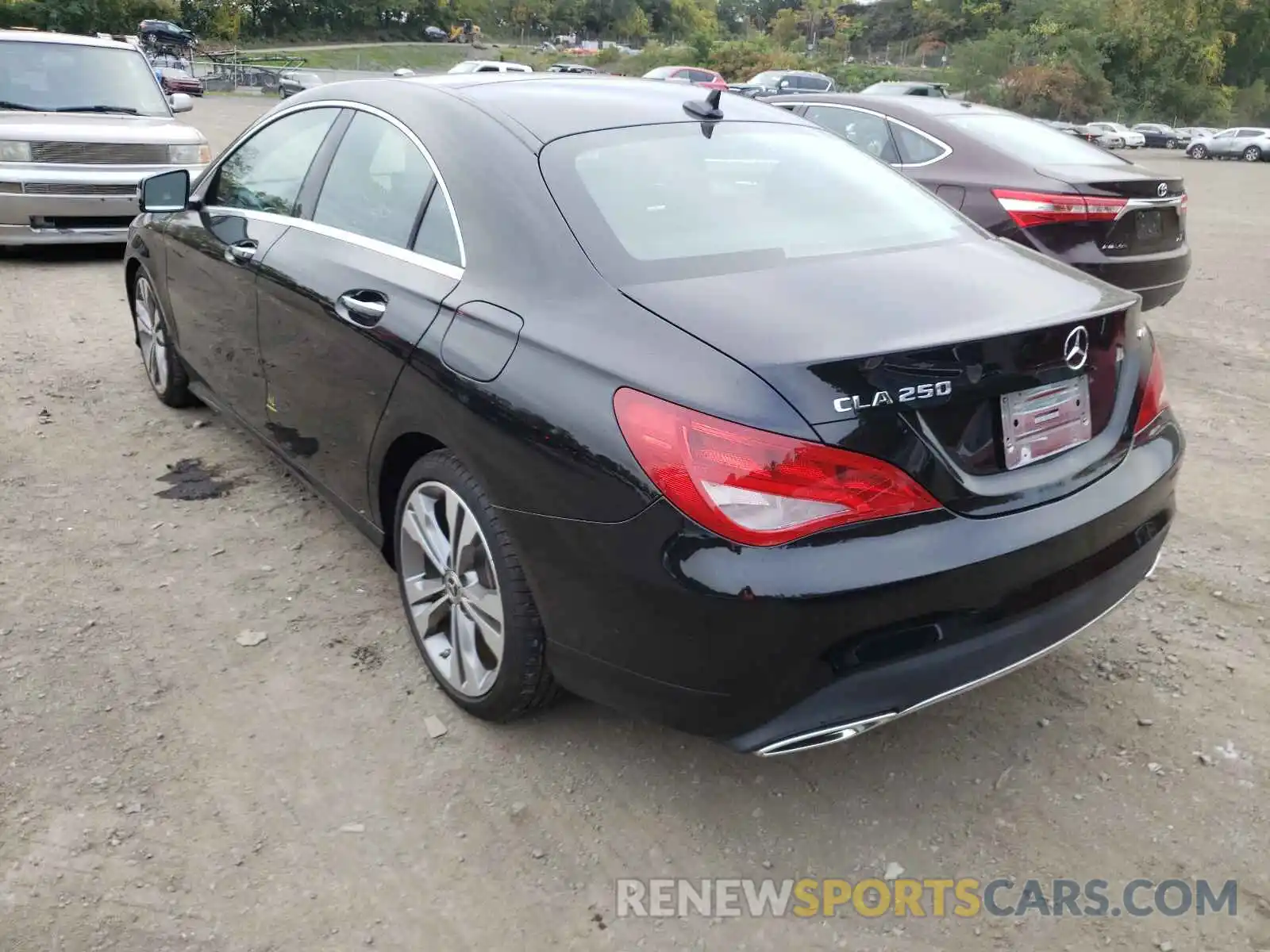 3 Photograph of a damaged car WDDSJ4GB3KN774713 MERCEDES-BENZ CLA-CLASS 2019