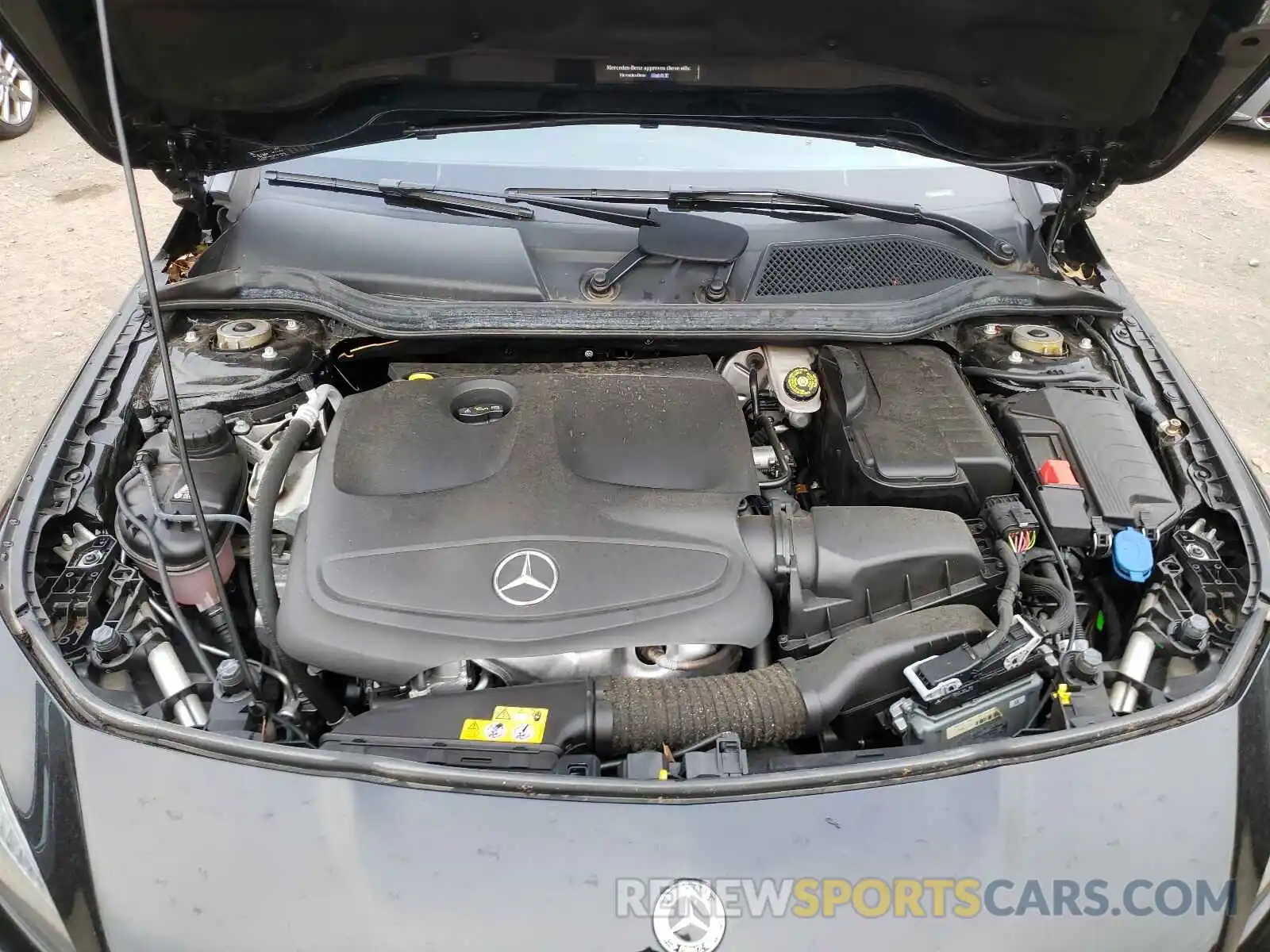 7 Фотография поврежденного автомобиля WDDSJ4GB3KN774713 MERCEDES-BENZ CLA-CLASS 2019