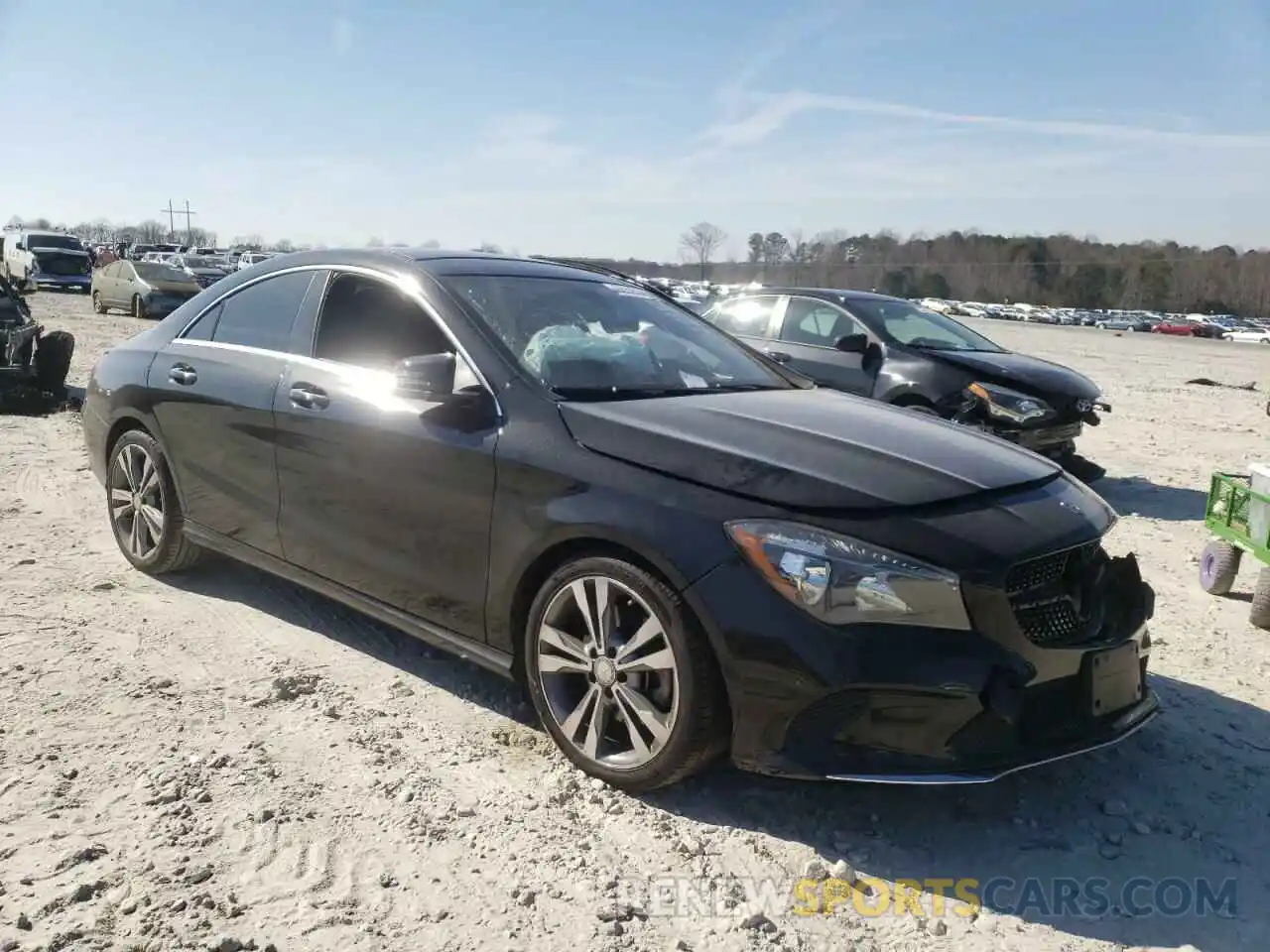 1 Photograph of a damaged car WDDSJ4GB4KN719817 MERCEDES-BENZ CLA-CLASS 2019