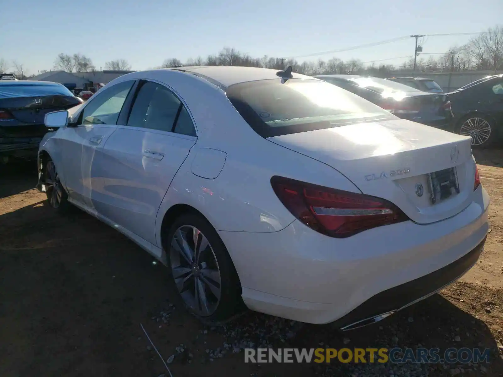 3 Photograph of a damaged car WDDSJ4GB4KN721938 MERCEDES-BENZ CLA-CLASS 2019