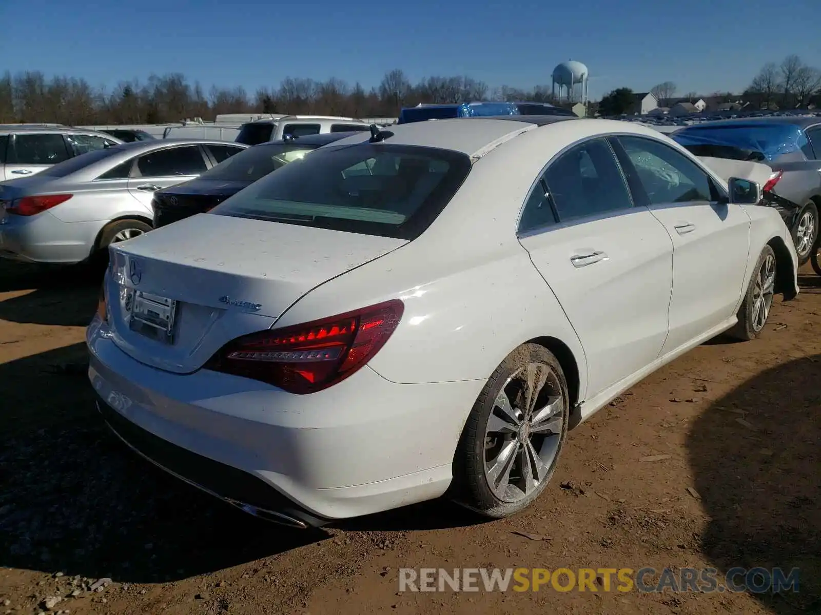 4 Photograph of a damaged car WDDSJ4GB4KN721938 MERCEDES-BENZ CLA-CLASS 2019