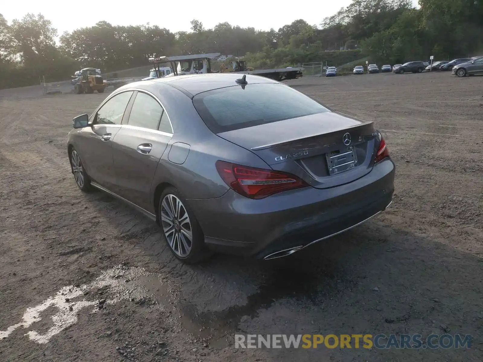 3 Photograph of a damaged car WDDSJ4GB4KN739310 MERCEDES-BENZ CLA-CLASS 2019