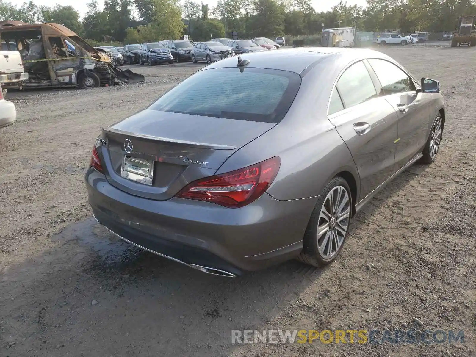 4 Photograph of a damaged car WDDSJ4GB4KN739310 MERCEDES-BENZ CLA-CLASS 2019