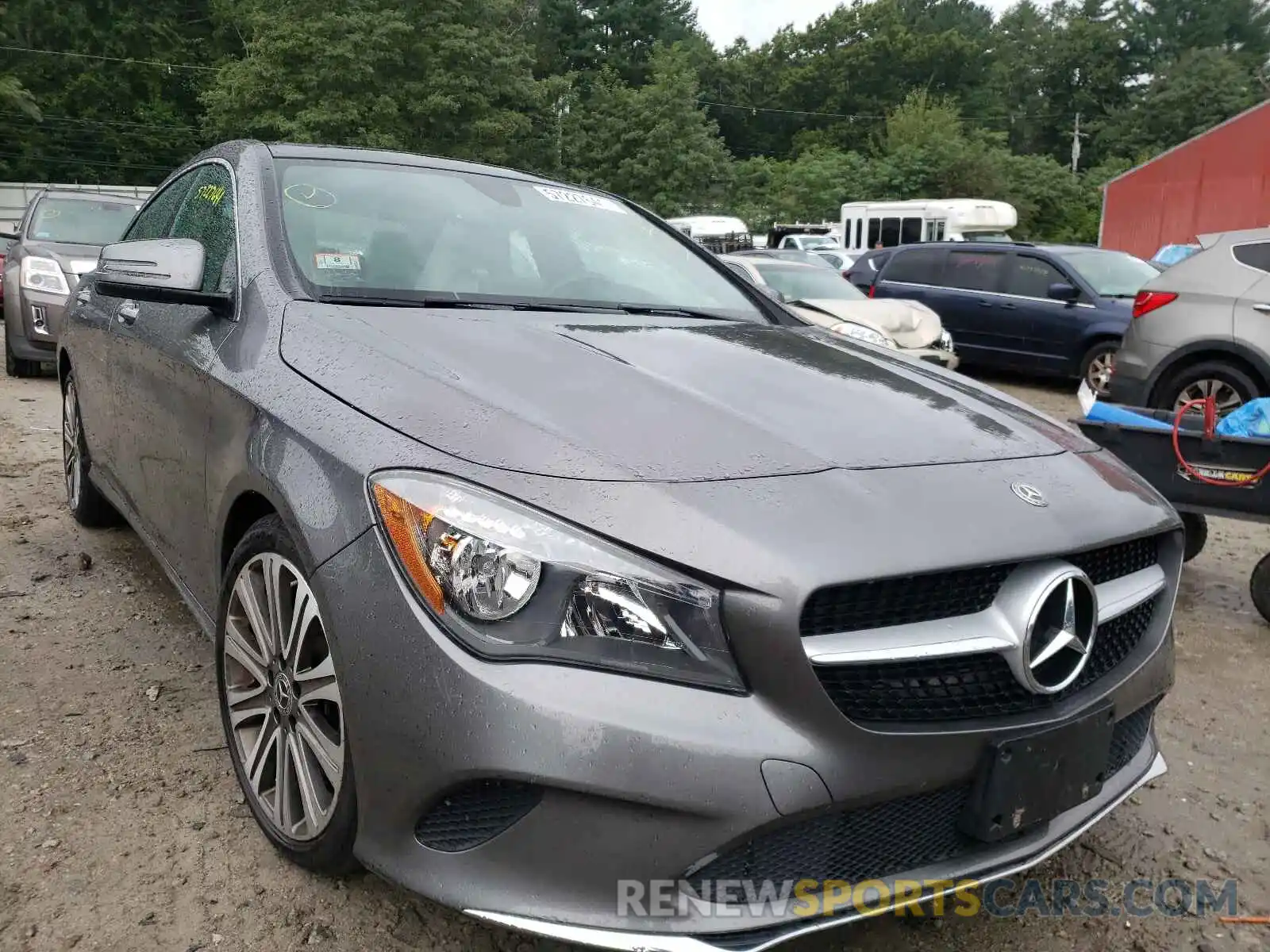 1 Photograph of a damaged car WDDSJ4GB4KN750615 MERCEDES-BENZ CLA-CLASS 2019