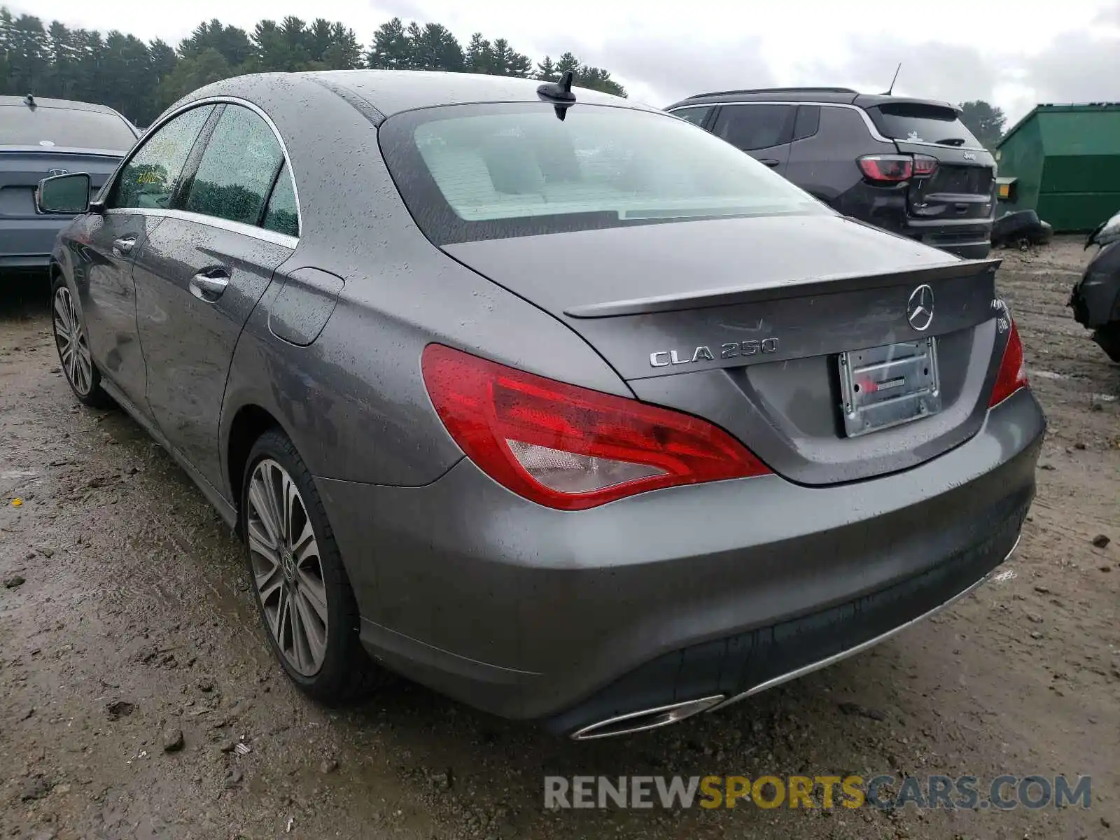 3 Photograph of a damaged car WDDSJ4GB4KN750615 MERCEDES-BENZ CLA-CLASS 2019