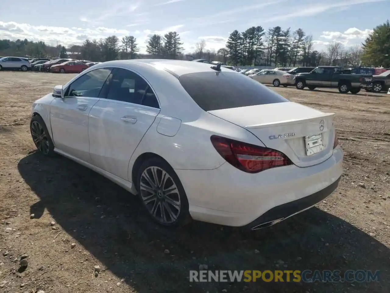 3 Photograph of a damaged car WDDSJ4GB5KN719521 MERCEDES-BENZ CLA-CLASS 2019