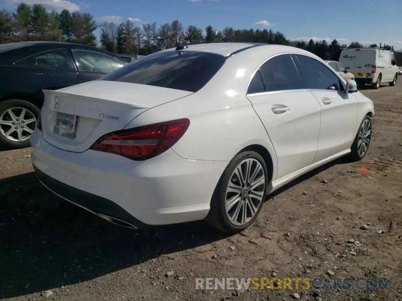 4 Photograph of a damaged car WDDSJ4GB5KN719521 MERCEDES-BENZ CLA-CLASS 2019