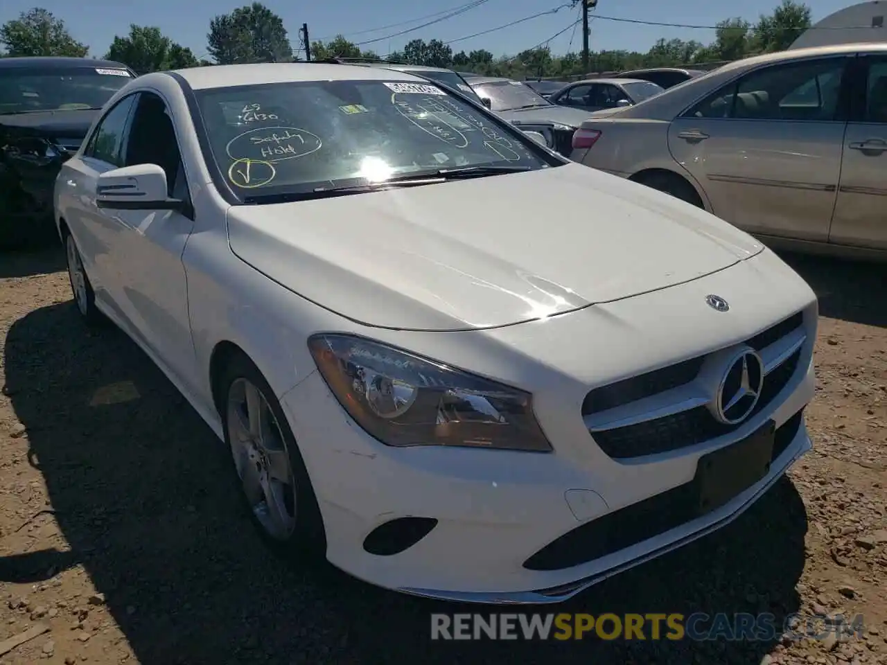 1 Photograph of a damaged car WDDSJ4GB5KN740966 MERCEDES-BENZ CLA-CLASS 2019