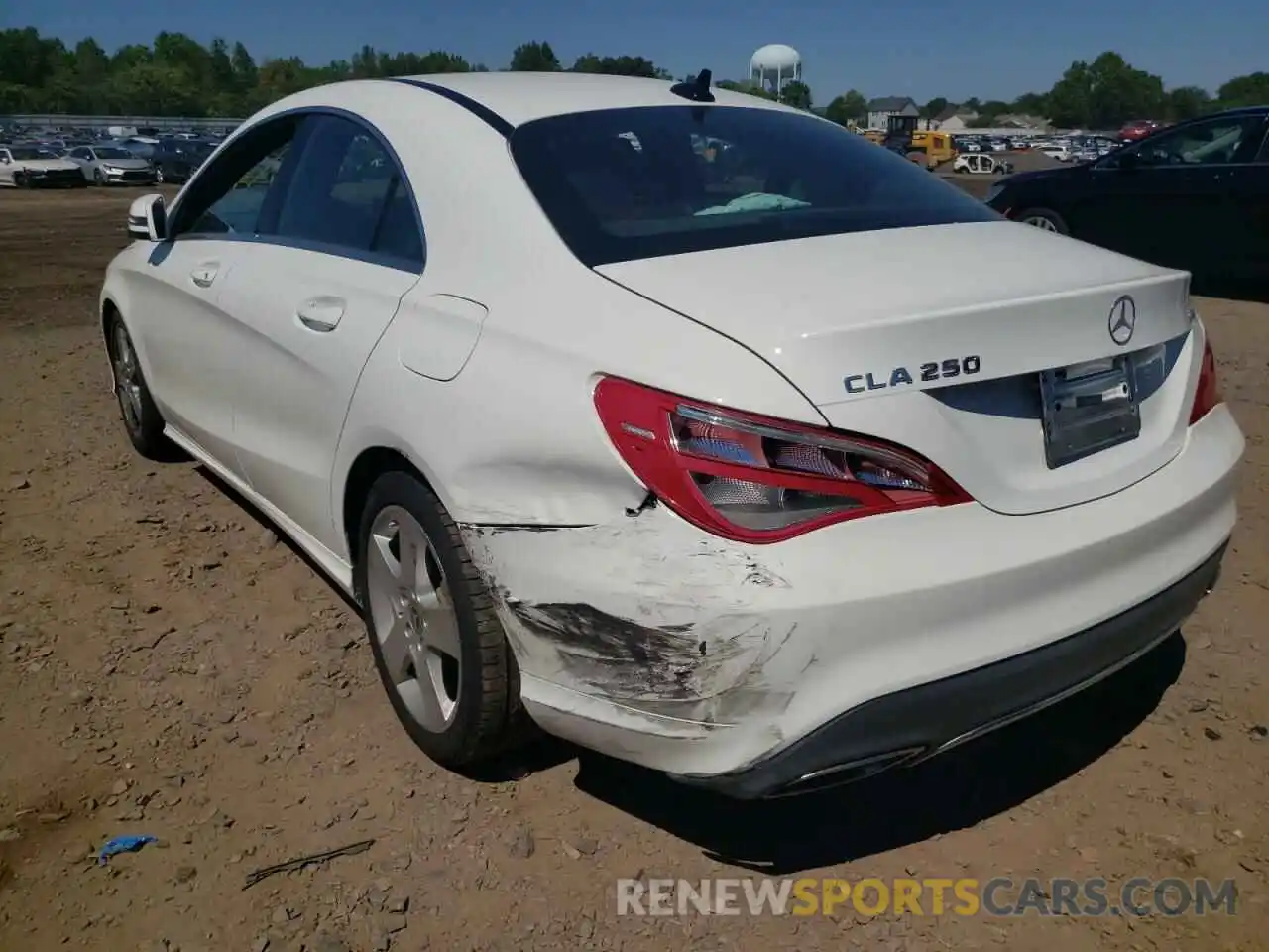 3 Photograph of a damaged car WDDSJ4GB5KN740966 MERCEDES-BENZ CLA-CLASS 2019