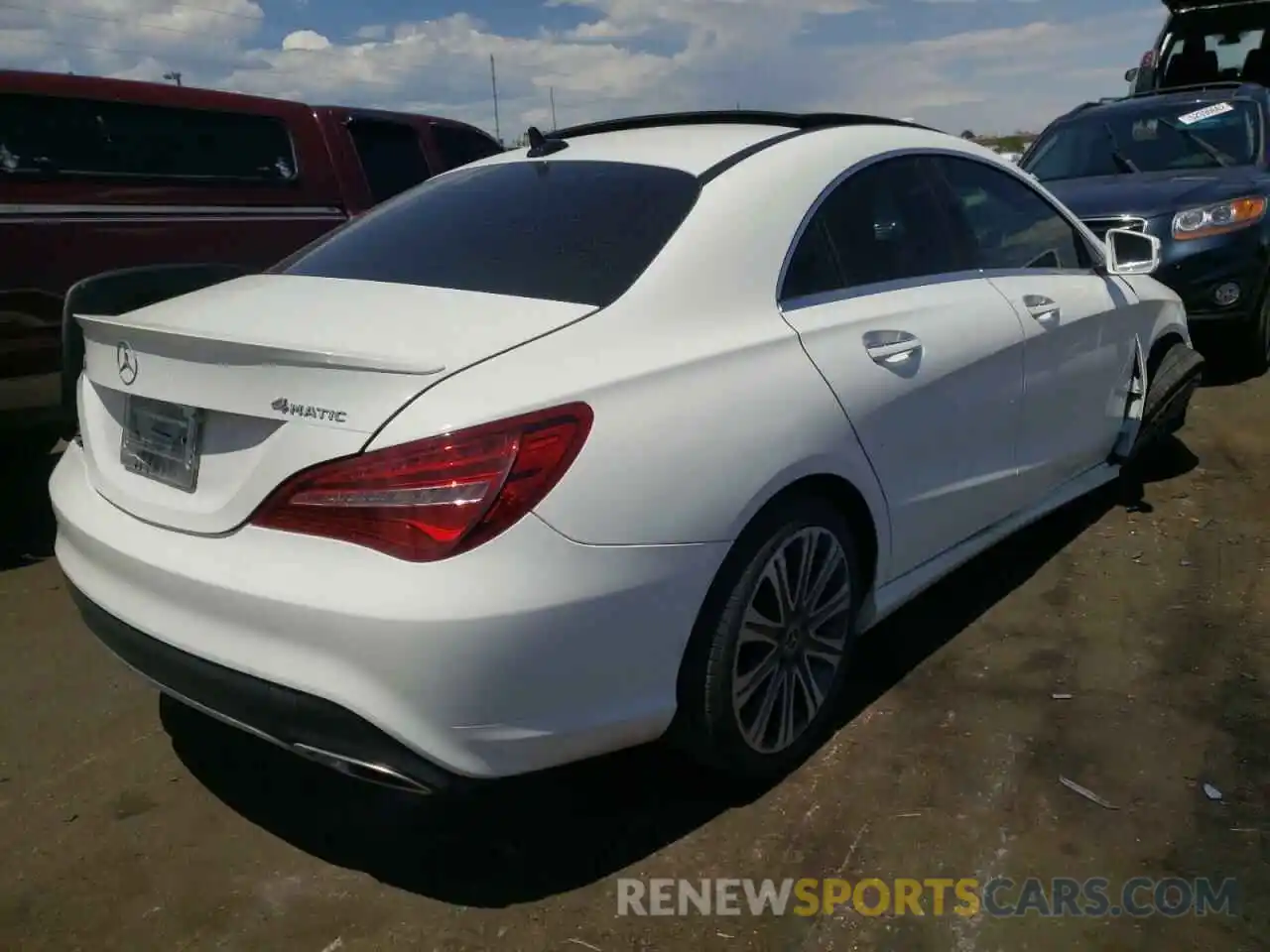 4 Photograph of a damaged car WDDSJ4GB5KN750915 MERCEDES-BENZ CLA-CLASS 2019