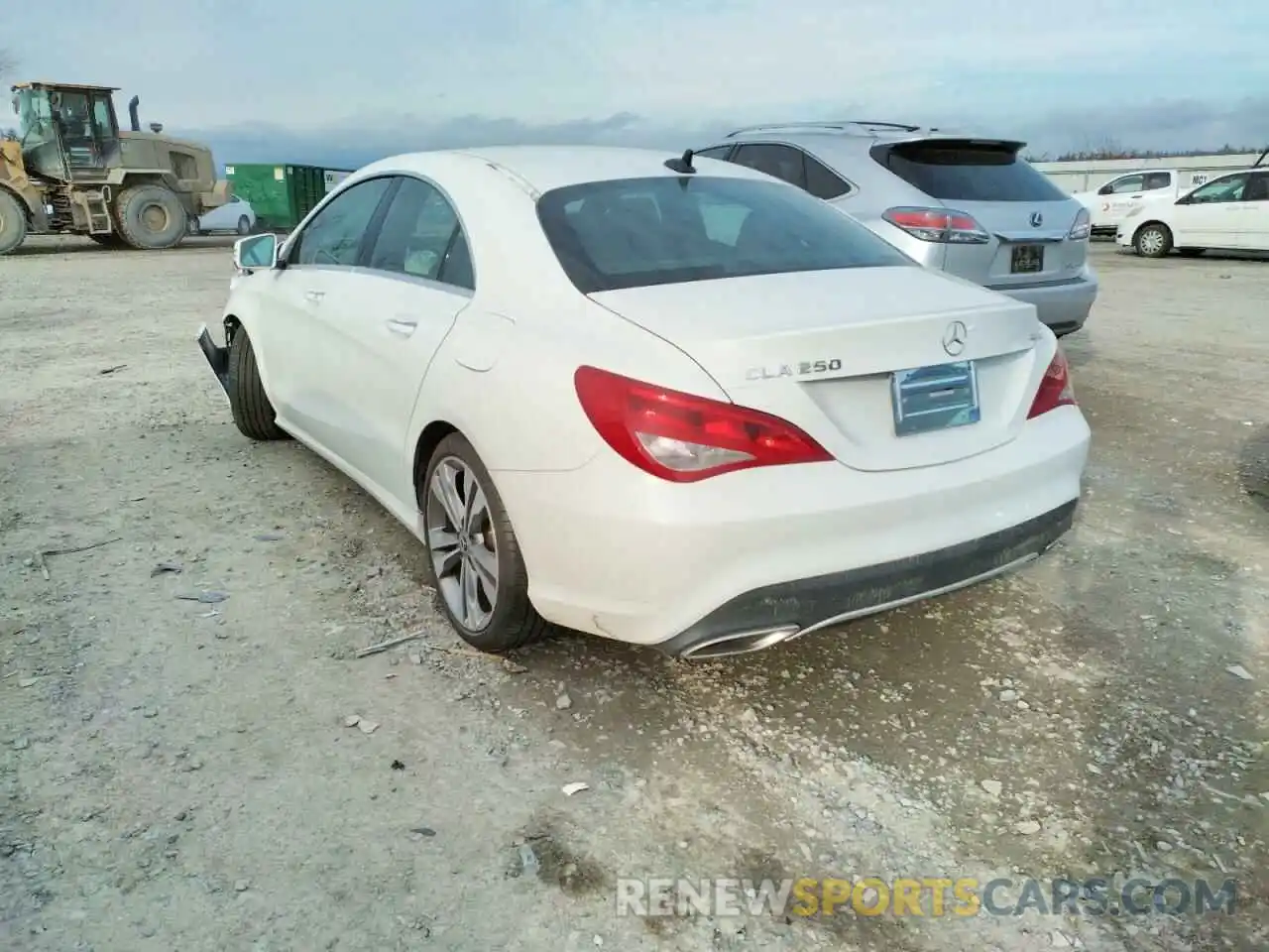 3 Photograph of a damaged car WDDSJ4GB5KN757038 MERCEDES-BENZ CLA-CLASS 2019