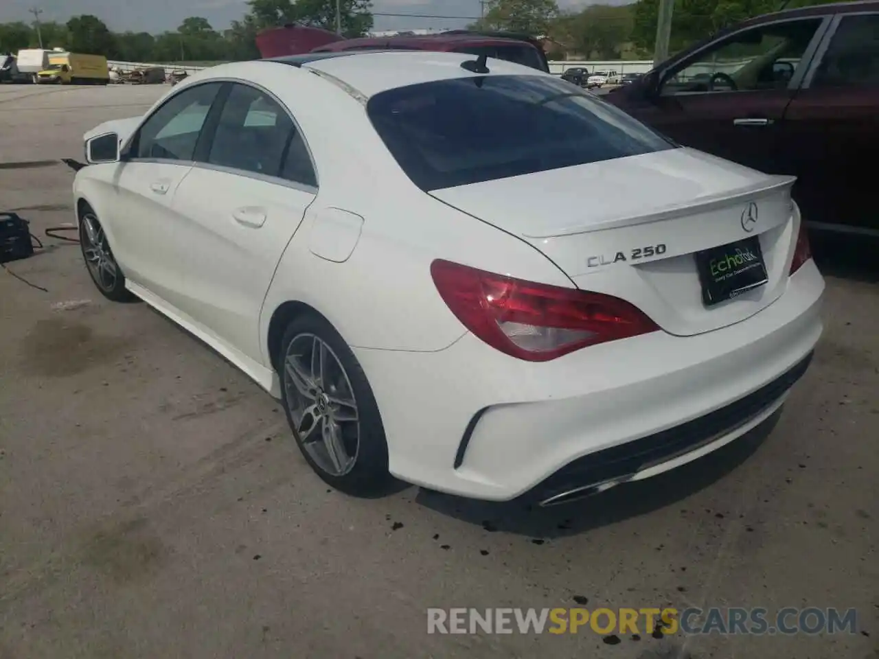 3 Photograph of a damaged car WDDSJ4GB6KN718734 MERCEDES-BENZ CLA-CLASS 2019