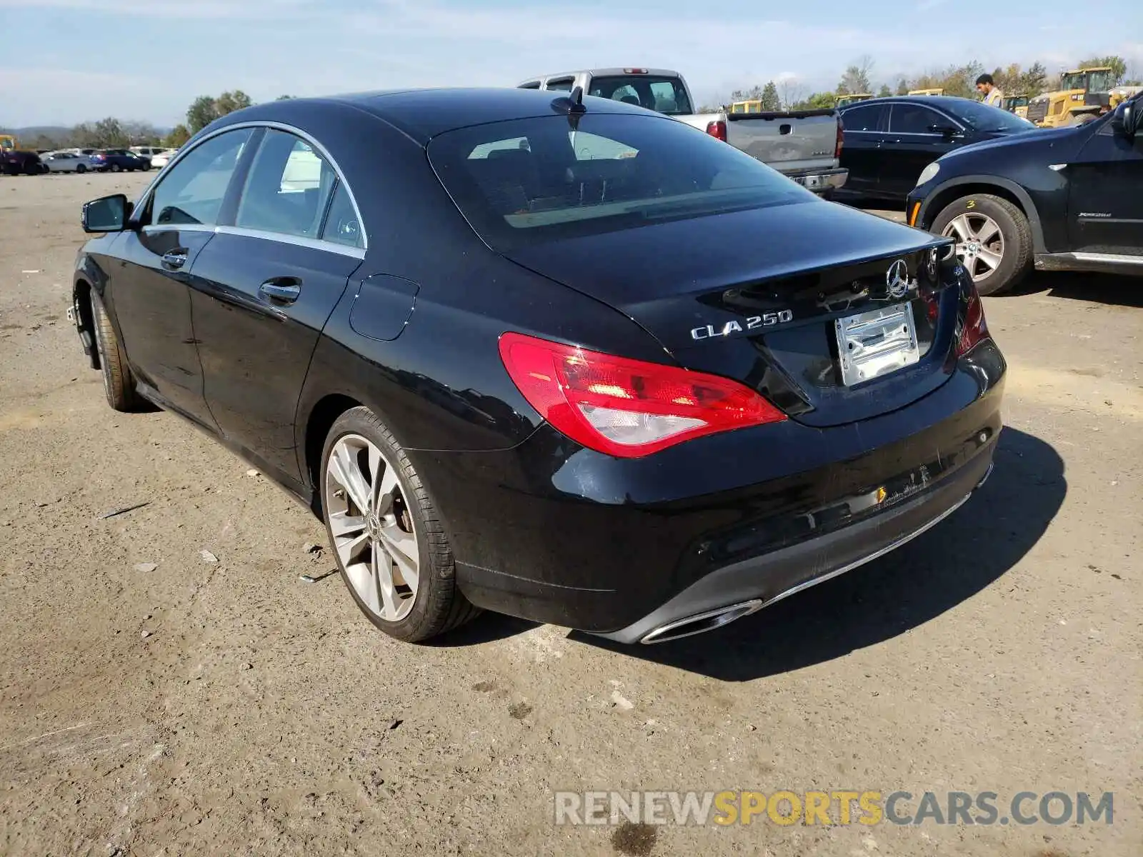 3 Photograph of a damaged car WDDSJ4GB6KN765486 MERCEDES-BENZ CLA-CLASS 2019