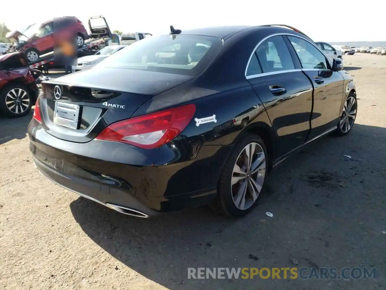 4 Photograph of a damaged car WDDSJ4GB6KN765486 MERCEDES-BENZ CLA-CLASS 2019