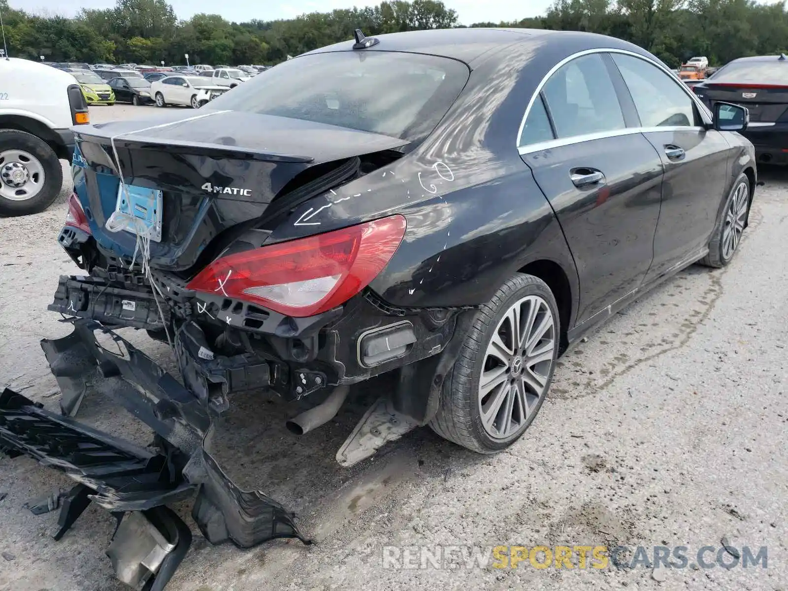 4 Photograph of a damaged car WDDSJ4GB7KN721111 MERCEDES-BENZ CLA-CLASS 2019