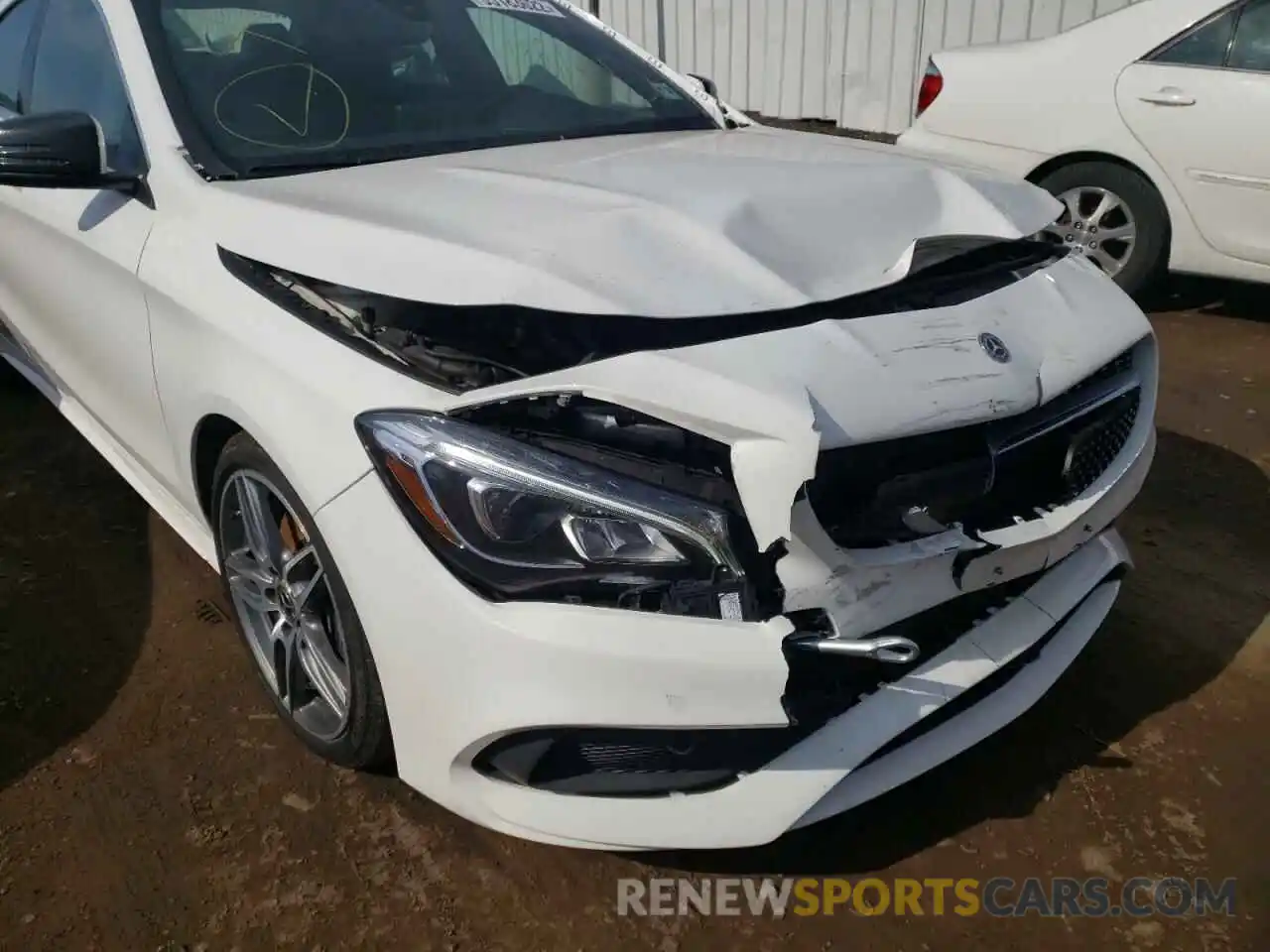 9 Photograph of a damaged car WDDSJ4GB7KN722467 MERCEDES-BENZ CLA-CLASS 2019