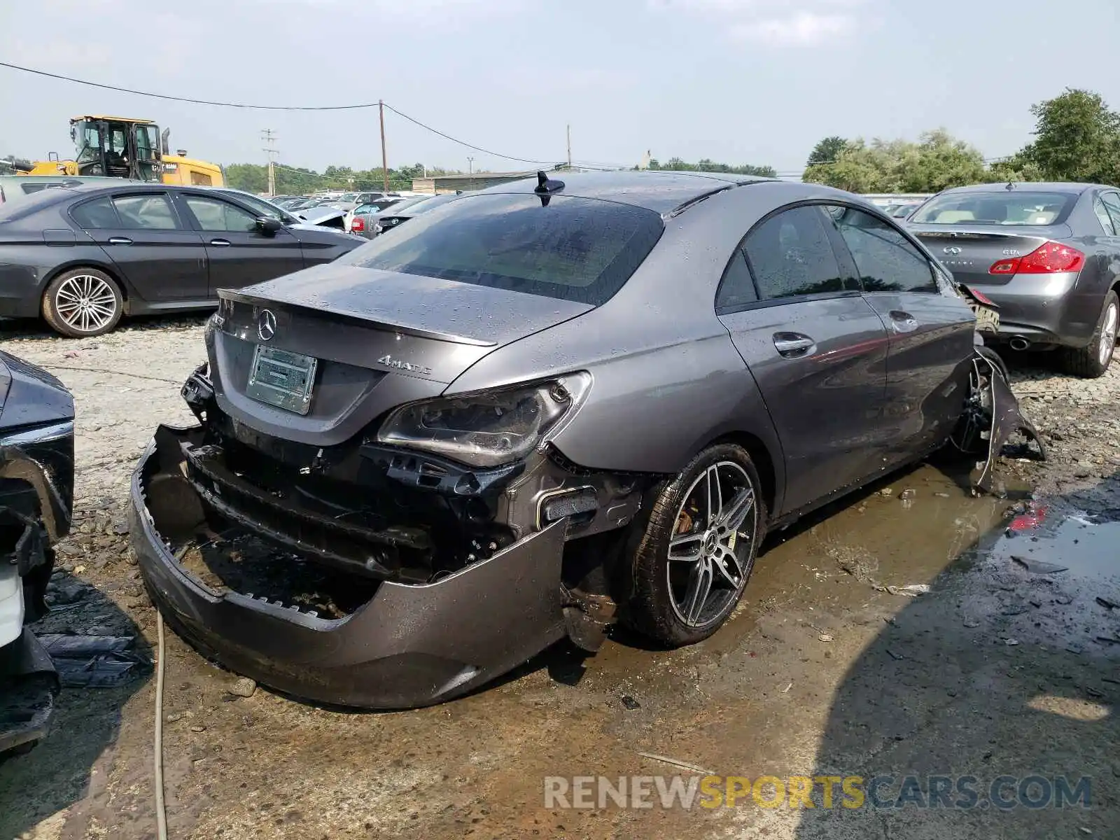 4 Photograph of a damaged car WDDSJ4GB7KN725207 MERCEDES-BENZ CLA-CLASS 2019