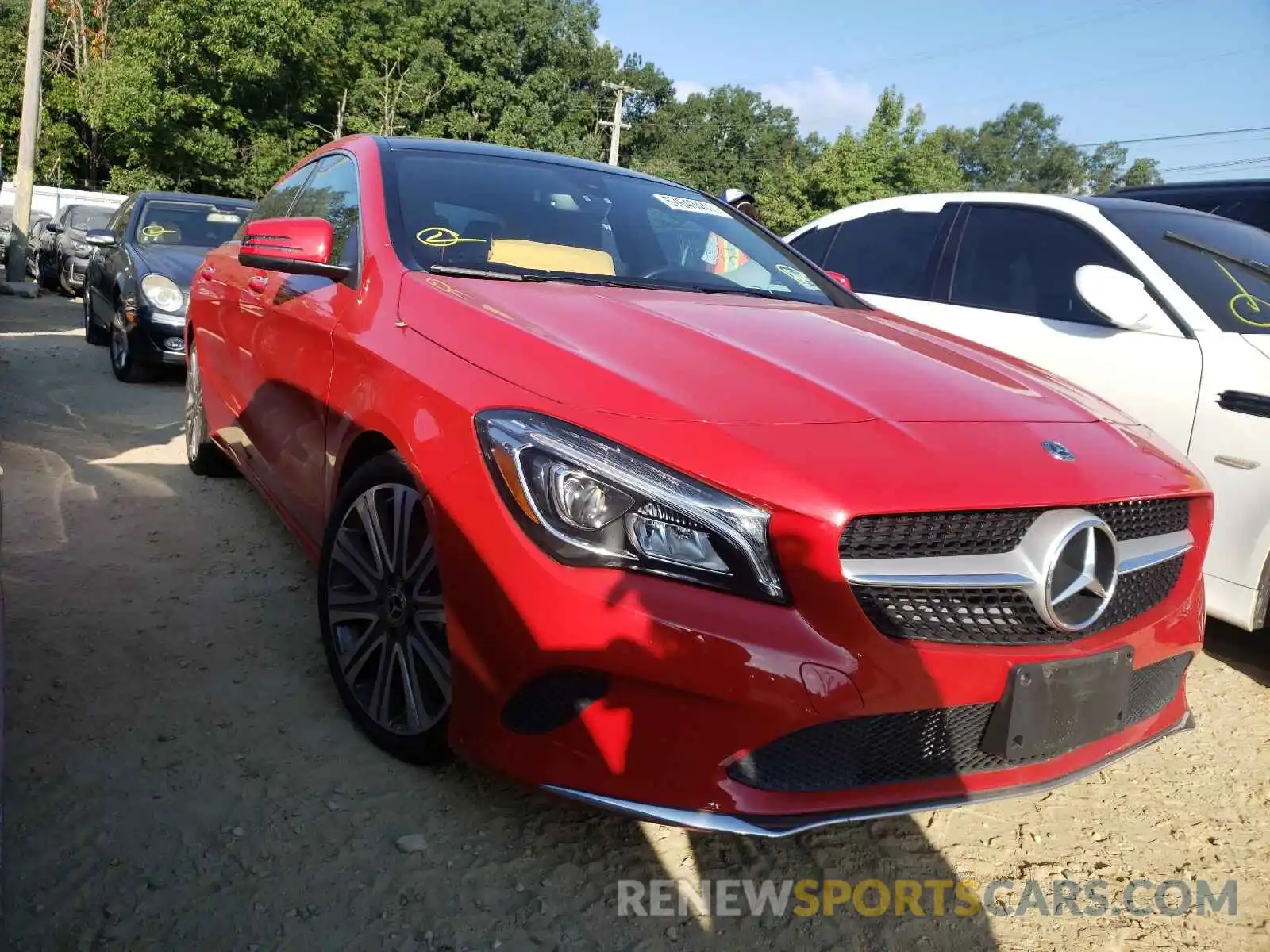 1 Photograph of a damaged car WDDSJ4GB7KN729905 MERCEDES-BENZ CLA-CLASS 2019