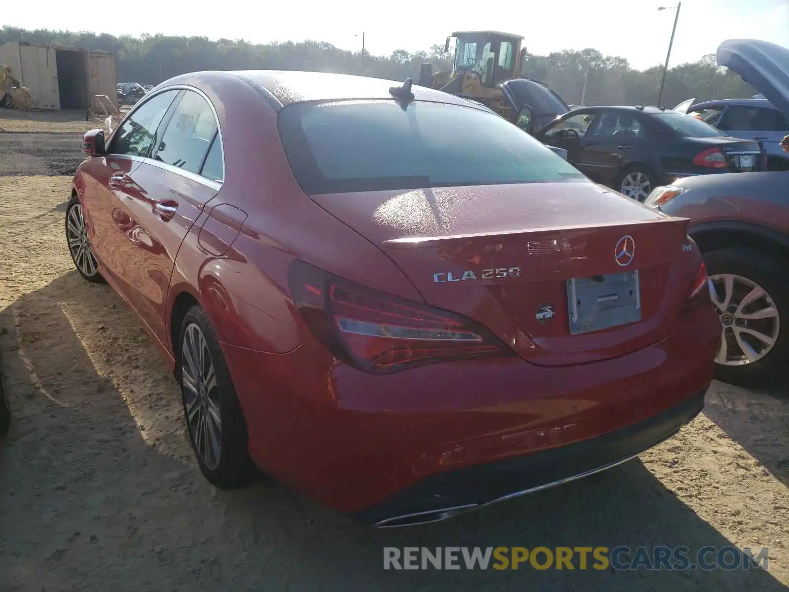 3 Photograph of a damaged car WDDSJ4GB7KN729905 MERCEDES-BENZ CLA-CLASS 2019