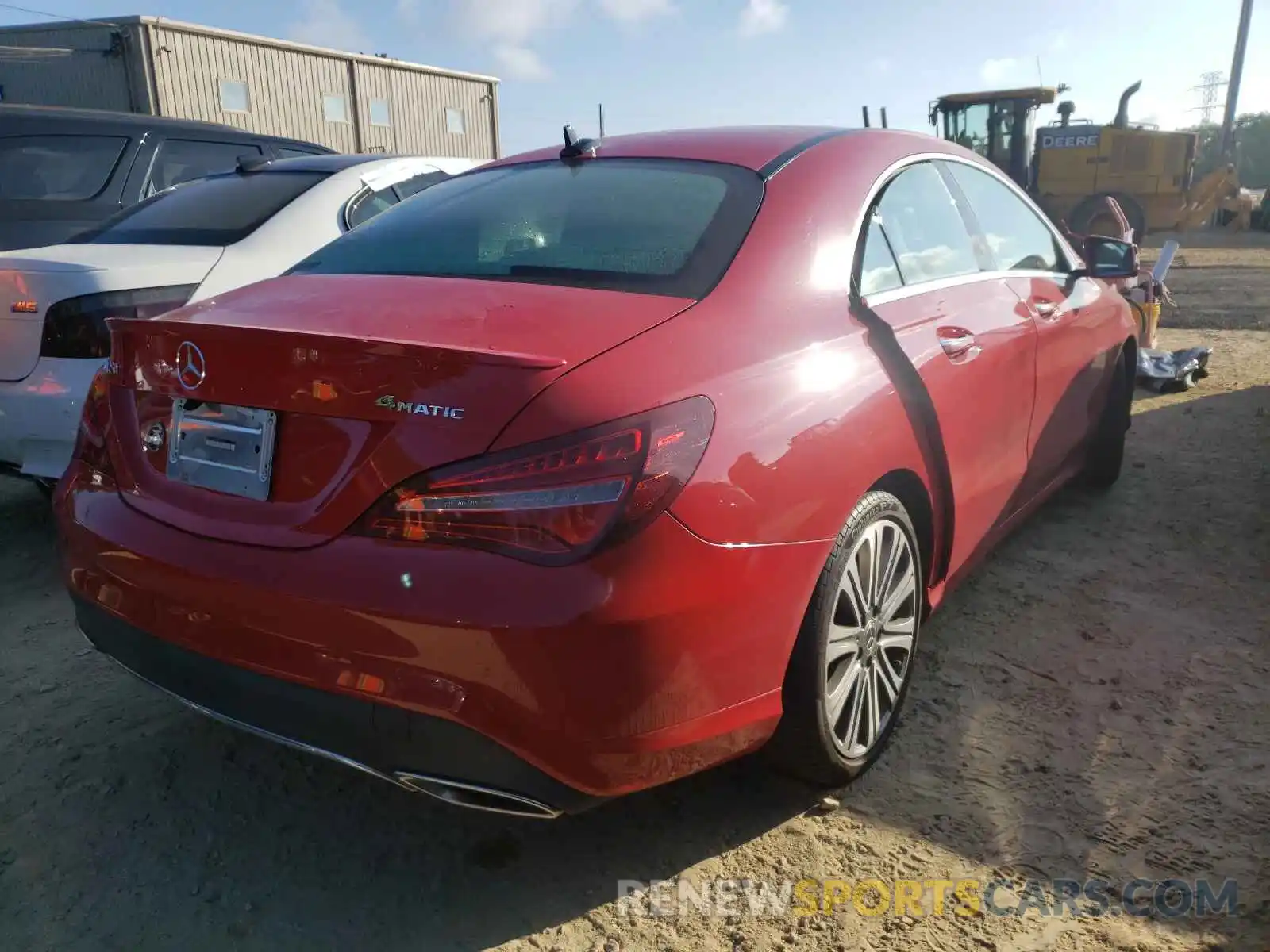 4 Фотография поврежденного автомобиля WDDSJ4GB7KN729905 MERCEDES-BENZ CLA-CLASS 2019