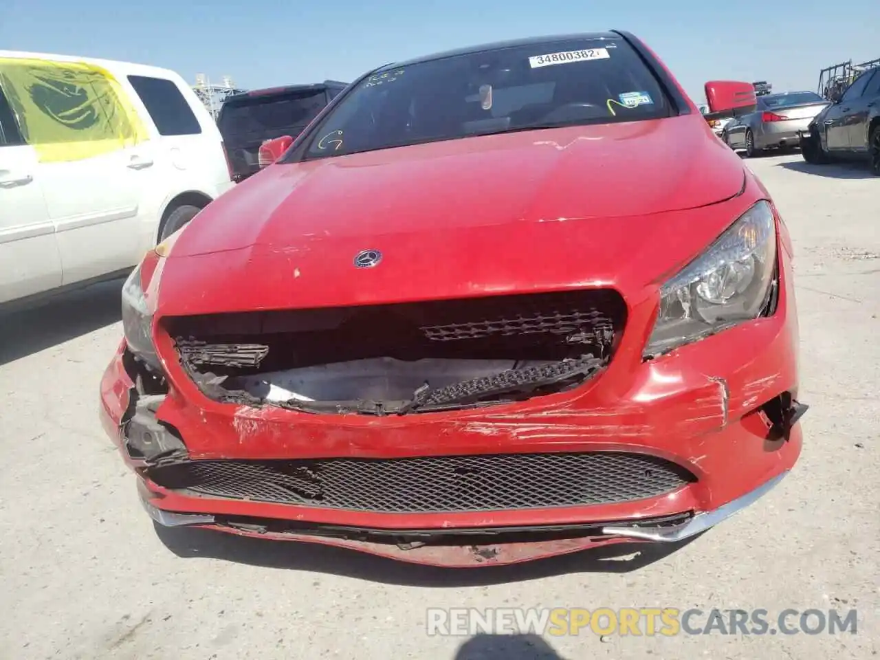 9 Photograph of a damaged car WDDSJ4GB7KN761768 MERCEDES-BENZ CLA-CLASS 2019