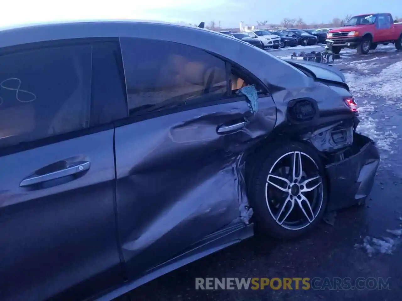 9 Photograph of a damaged car WDDSJ4GB8KN721943 MERCEDES-BENZ CLA-CLASS 2019