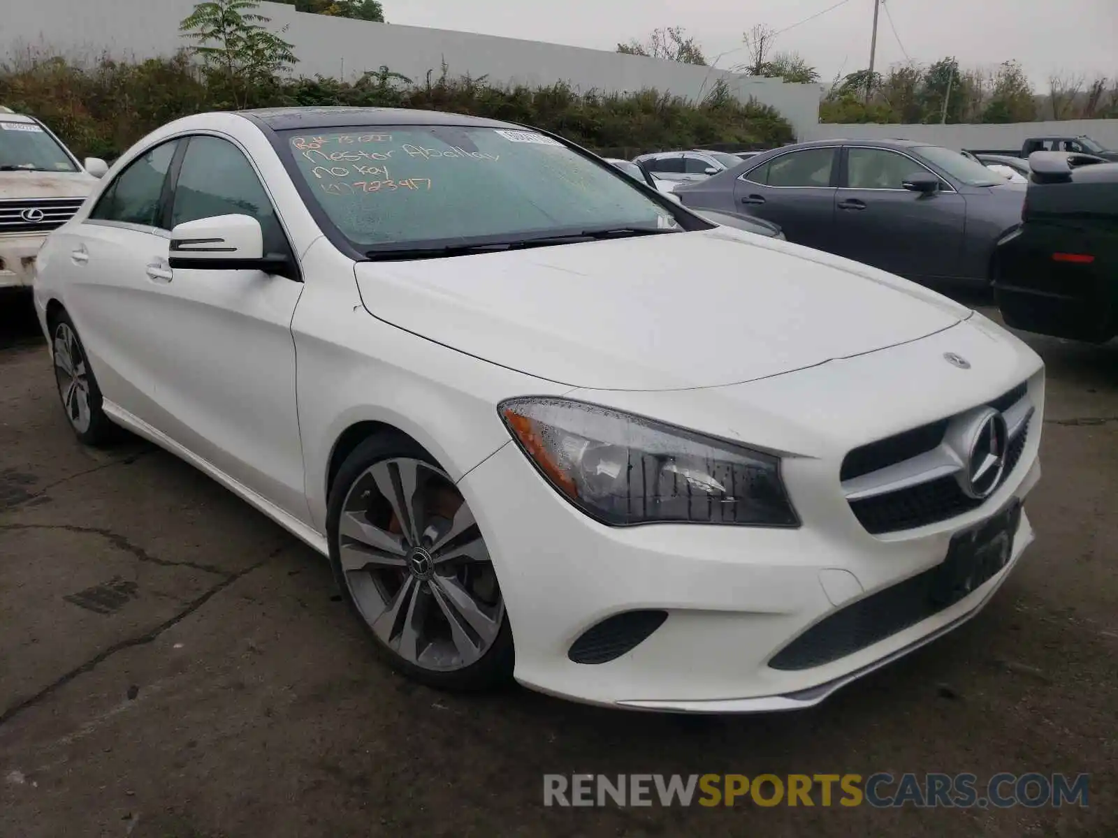 1 Photograph of a damaged car WDDSJ4GB8KN723417 MERCEDES-BENZ CLA-CLASS 2019