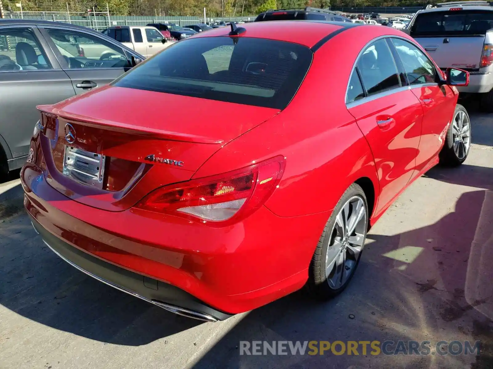 4 Photograph of a damaged car WDDSJ4GB8KN727029 MERCEDES-BENZ CLA-CLASS 2019