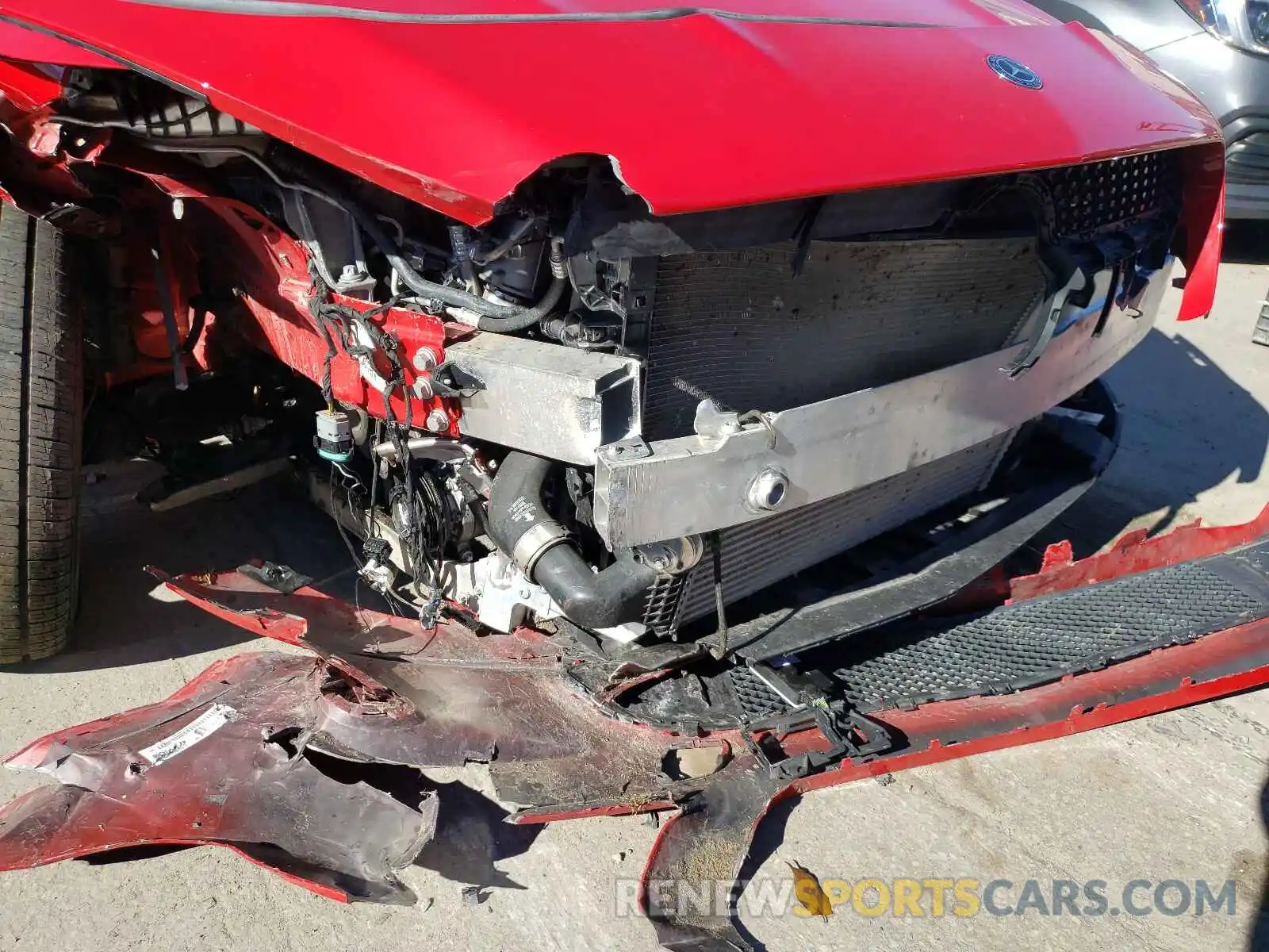 9 Photograph of a damaged car WDDSJ4GB8KN727029 MERCEDES-BENZ CLA-CLASS 2019