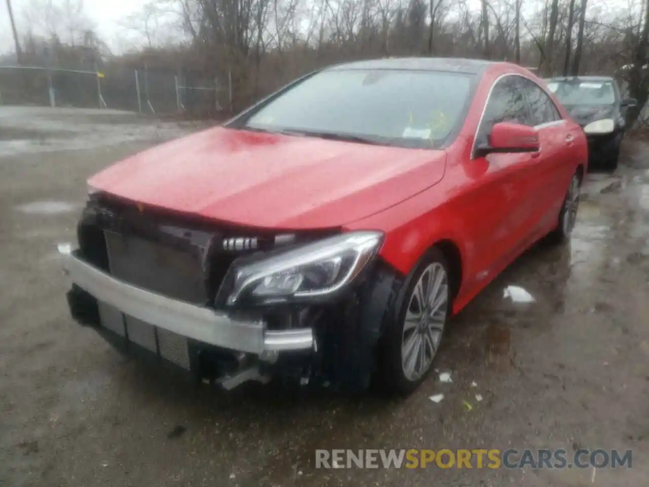 2 Photograph of a damaged car WDDSJ4GB8KN757034 MERCEDES-BENZ CLA-CLASS 2019