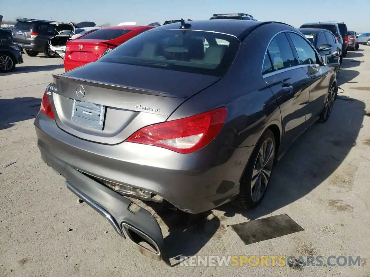 4 Photograph of a damaged car WDDSJ4GB9KN722504 MERCEDES-BENZ CLA-CLASS 2019