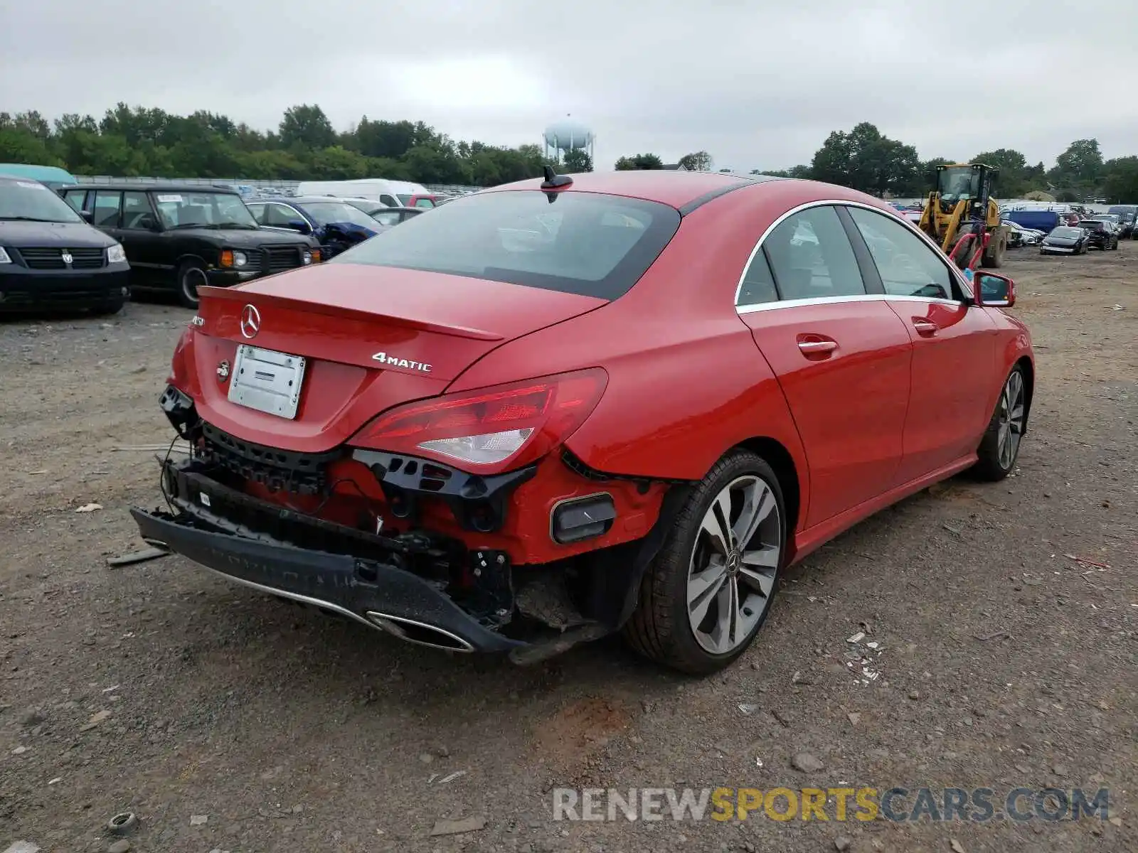 4 Photograph of a damaged car WDDSJ4GB9KN727881 MERCEDES-BENZ CLA-CLASS 2019